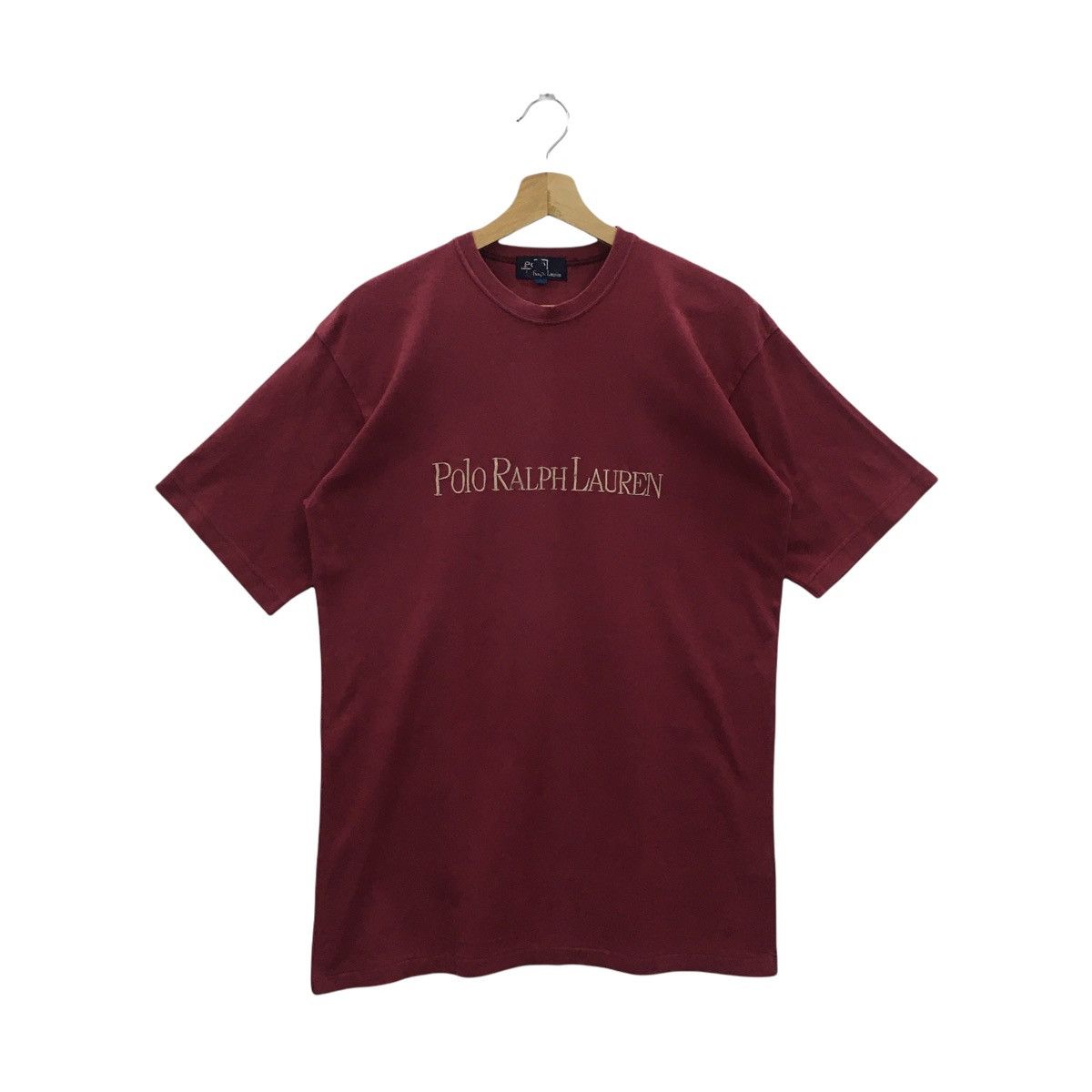 Polo Ralph Lauren × Vintage Pick!! Vtg POLO RALPH LAUREN Embroidery Spellout Tshirt Size US M / EU 48-50 / 2 - 1 Thumbnail