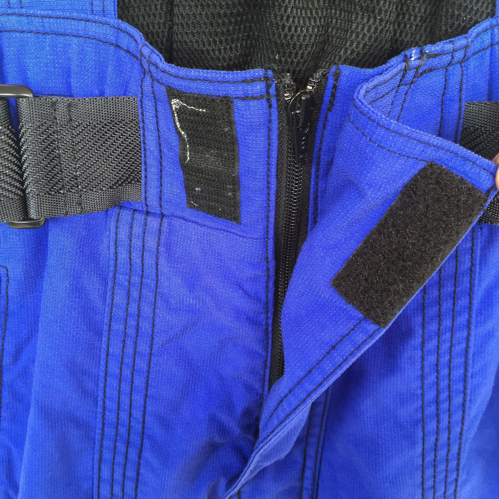 Ellesse Vintage Ellese X ski Overall Blue 31-33x40 Size US 33 - 6 Thumbnail