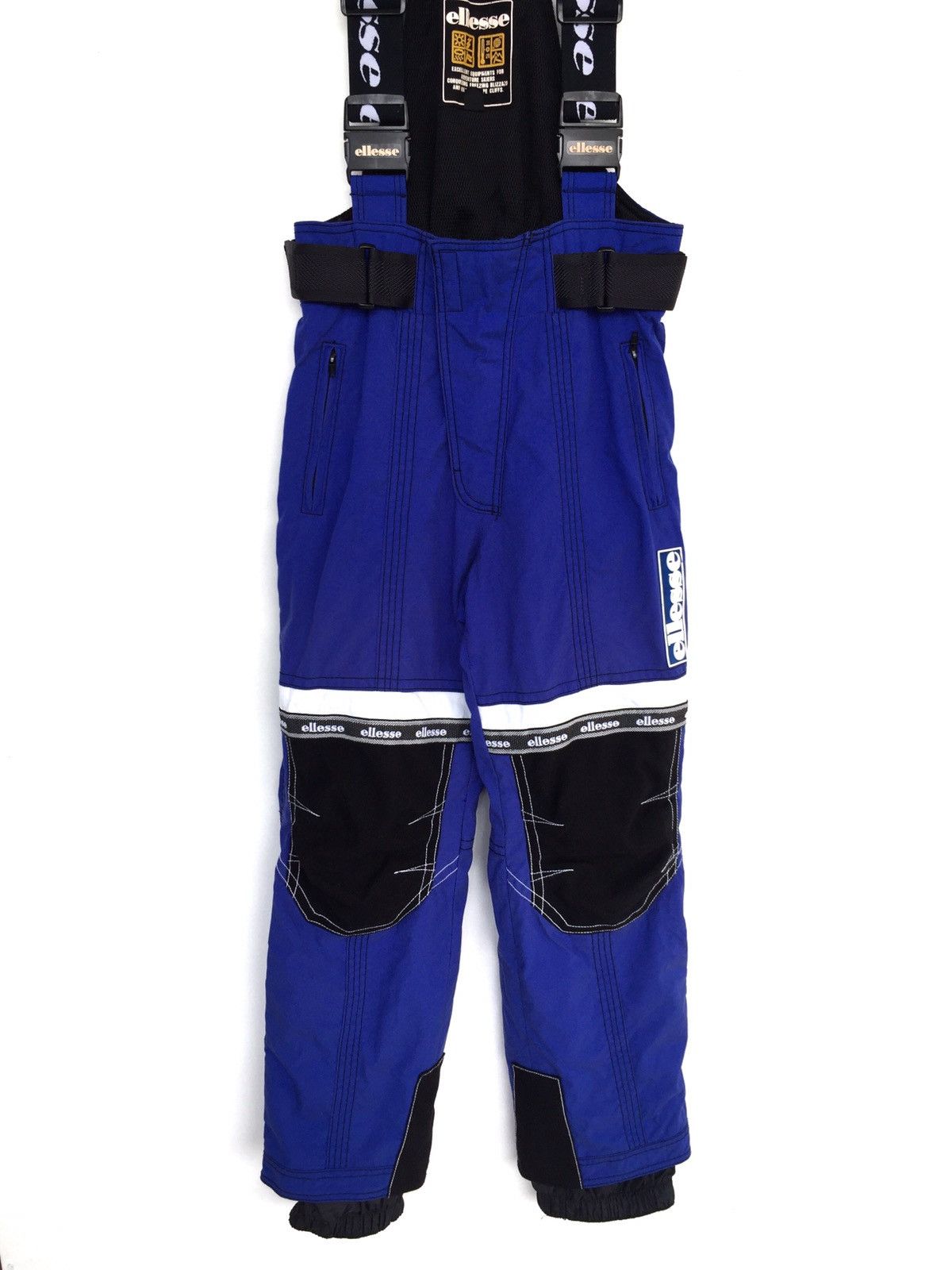 Ellesse Vintage Ellese X ski Overall Blue 31-33x40 Size US 33 - 1 Thumbnail