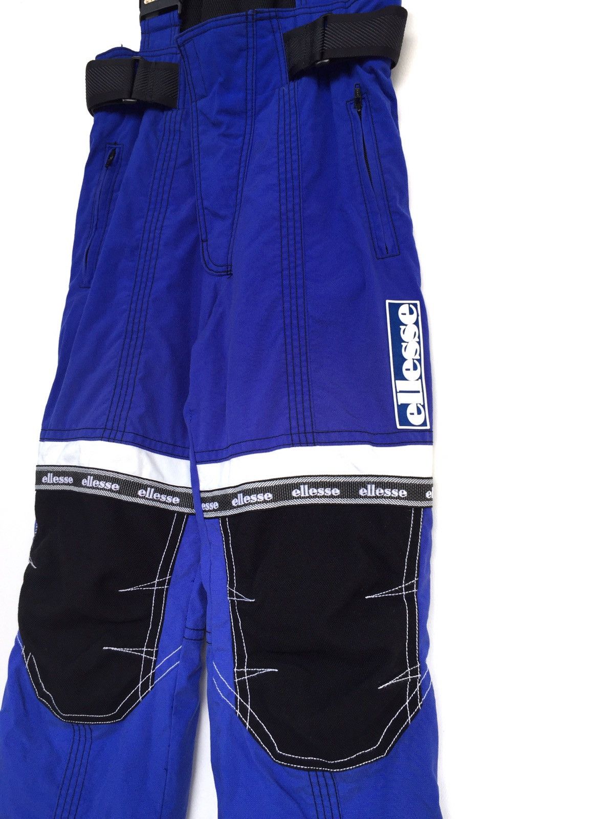 Ellesse Vintage Ellese X ski Overall Blue 31-33x40 Size US 33 - 5 Thumbnail
