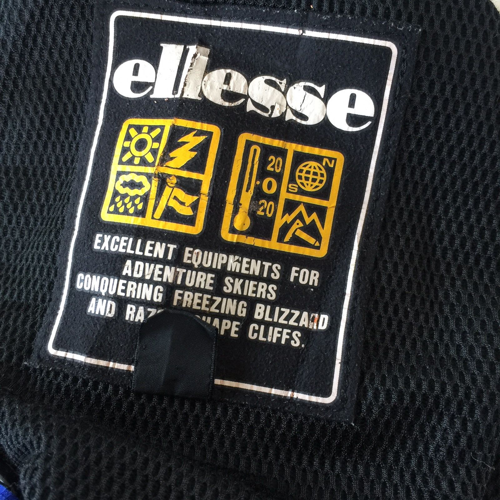 Ellesse Vintage Ellese X ski Overall Blue 31-33x40 Size US 33 - 10 Thumbnail