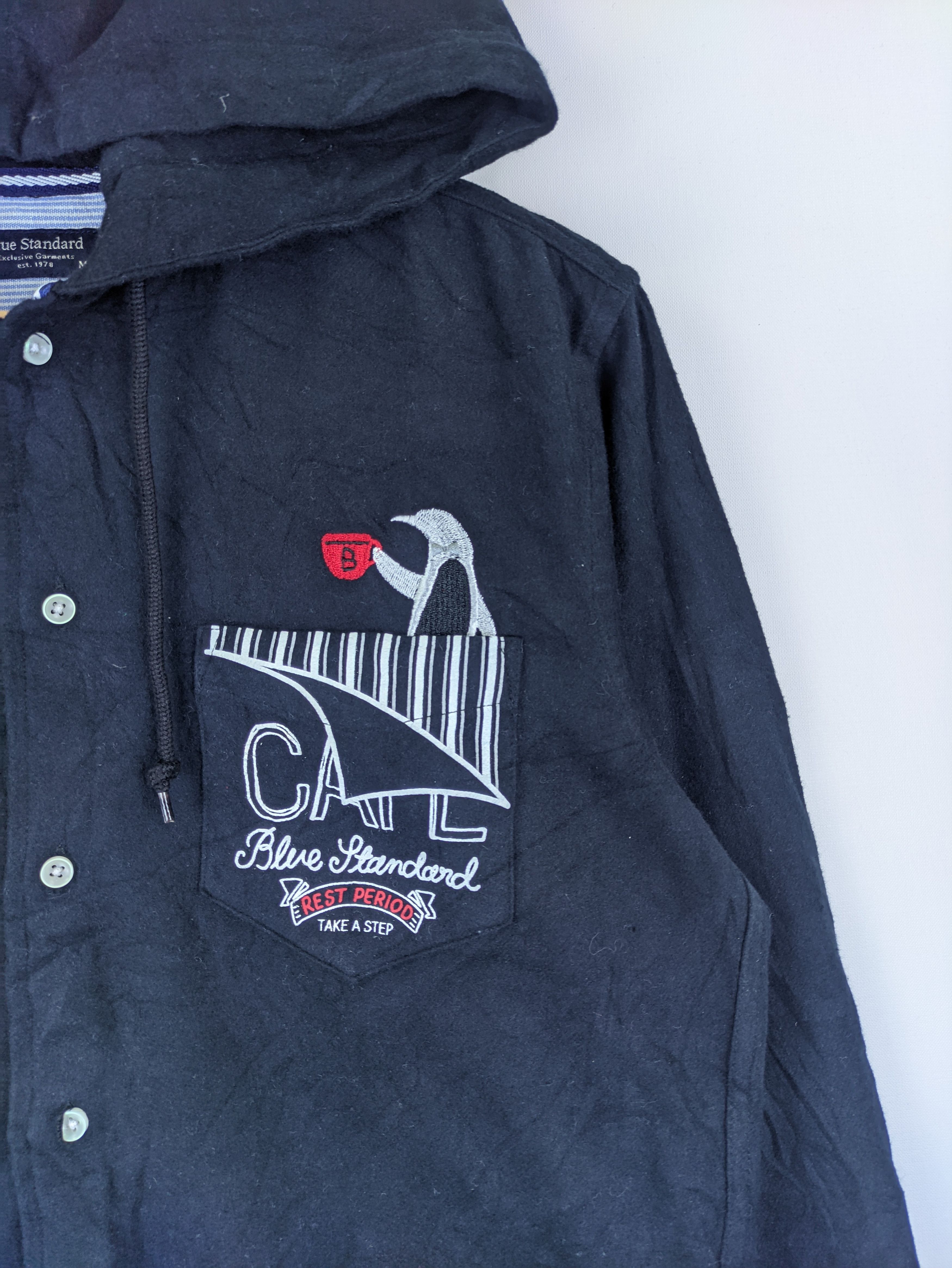 Flannel Steals🔥Shirt Button Up Hooded by Blue Standard Size US M / EU 48-50 / 2 - 6 Thumbnail