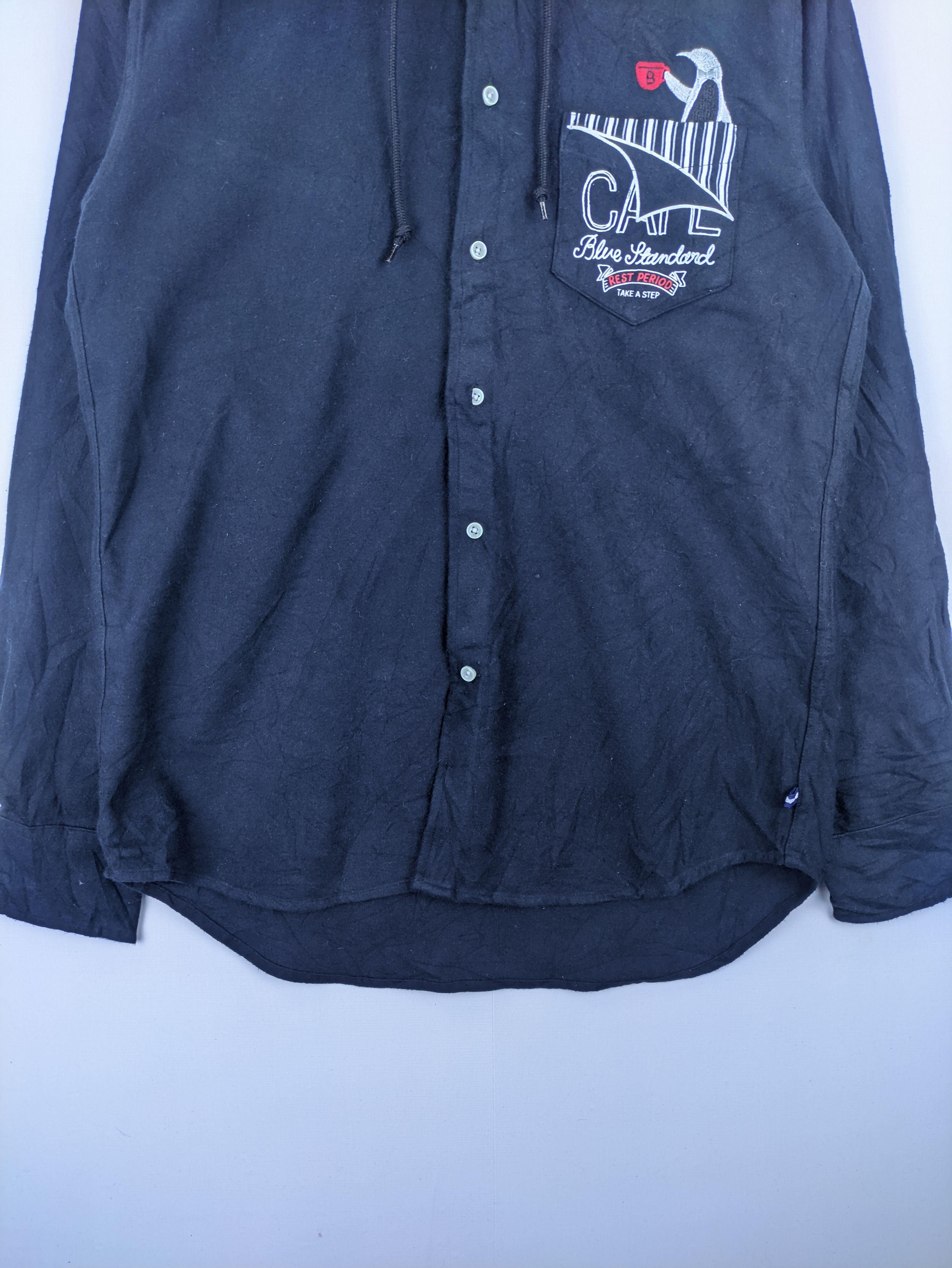 Flannel Steals🔥Shirt Button Up Hooded by Blue Standard Size US M / EU 48-50 / 2 - 7 Thumbnail