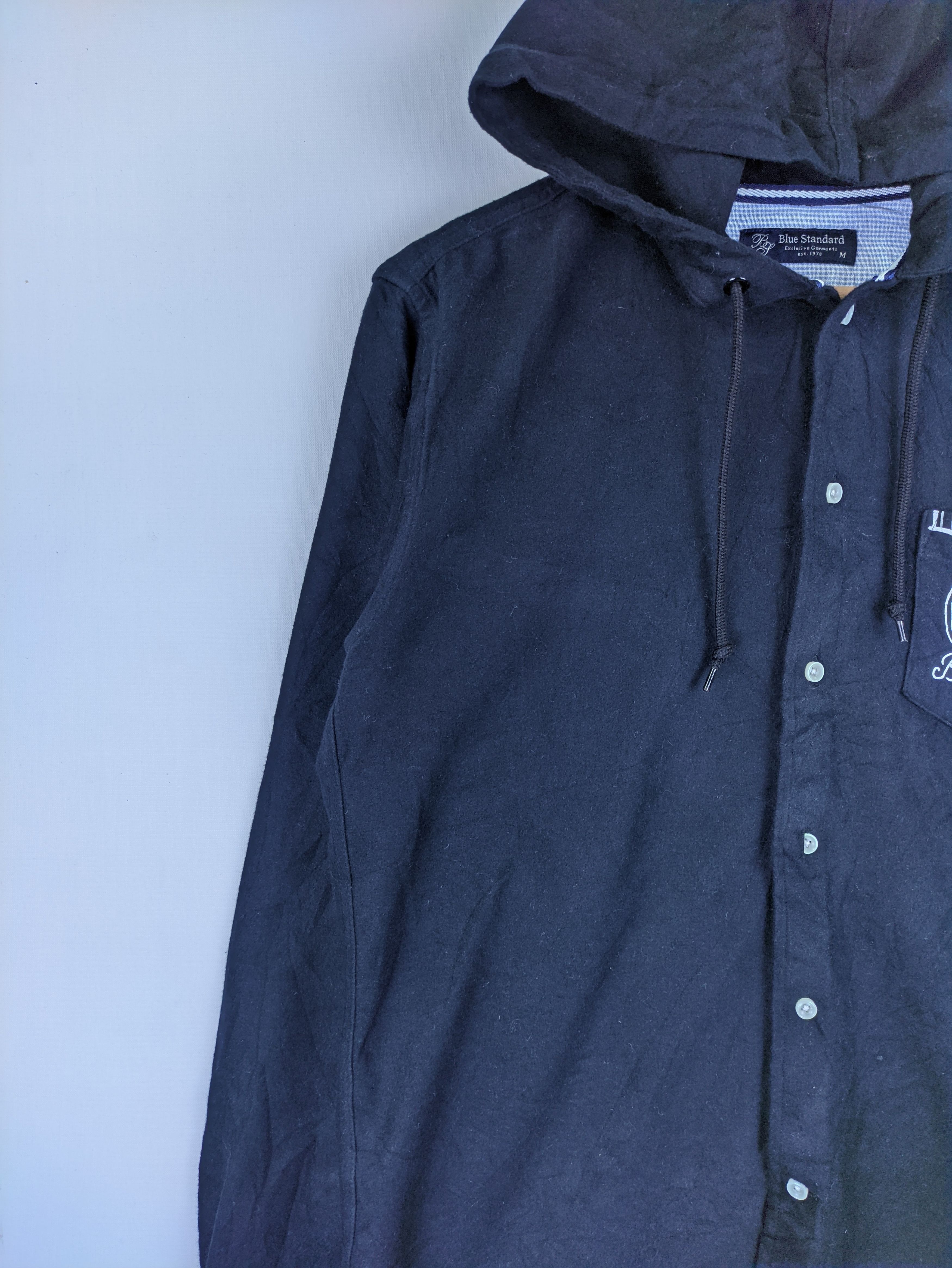 Flannel Steals🔥Shirt Button Up Hooded by Blue Standard Size US M / EU 48-50 / 2 - 5 Thumbnail