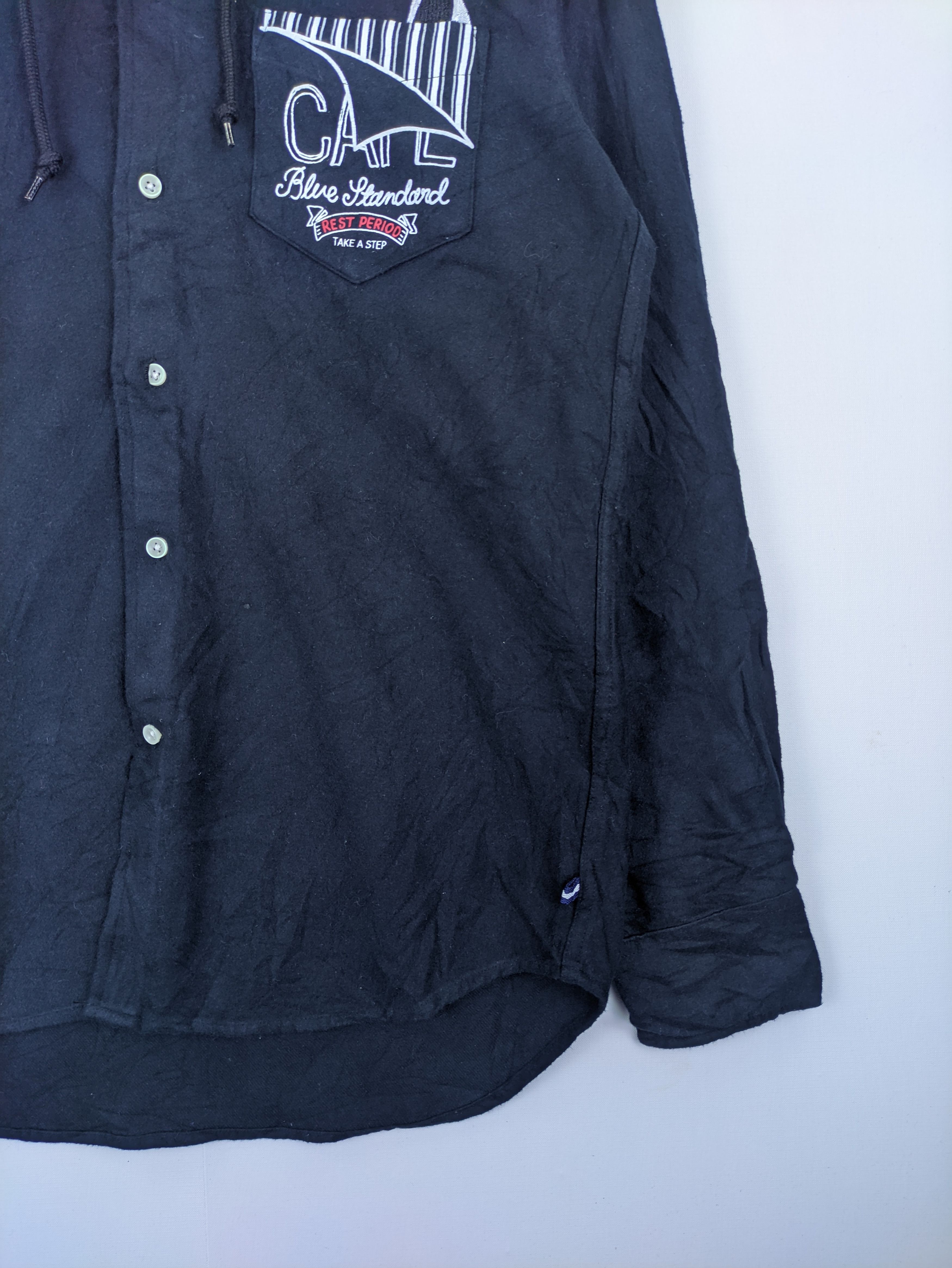 Flannel Steals🔥Shirt Button Up Hooded by Blue Standard Size US M / EU 48-50 / 2 - 4 Thumbnail