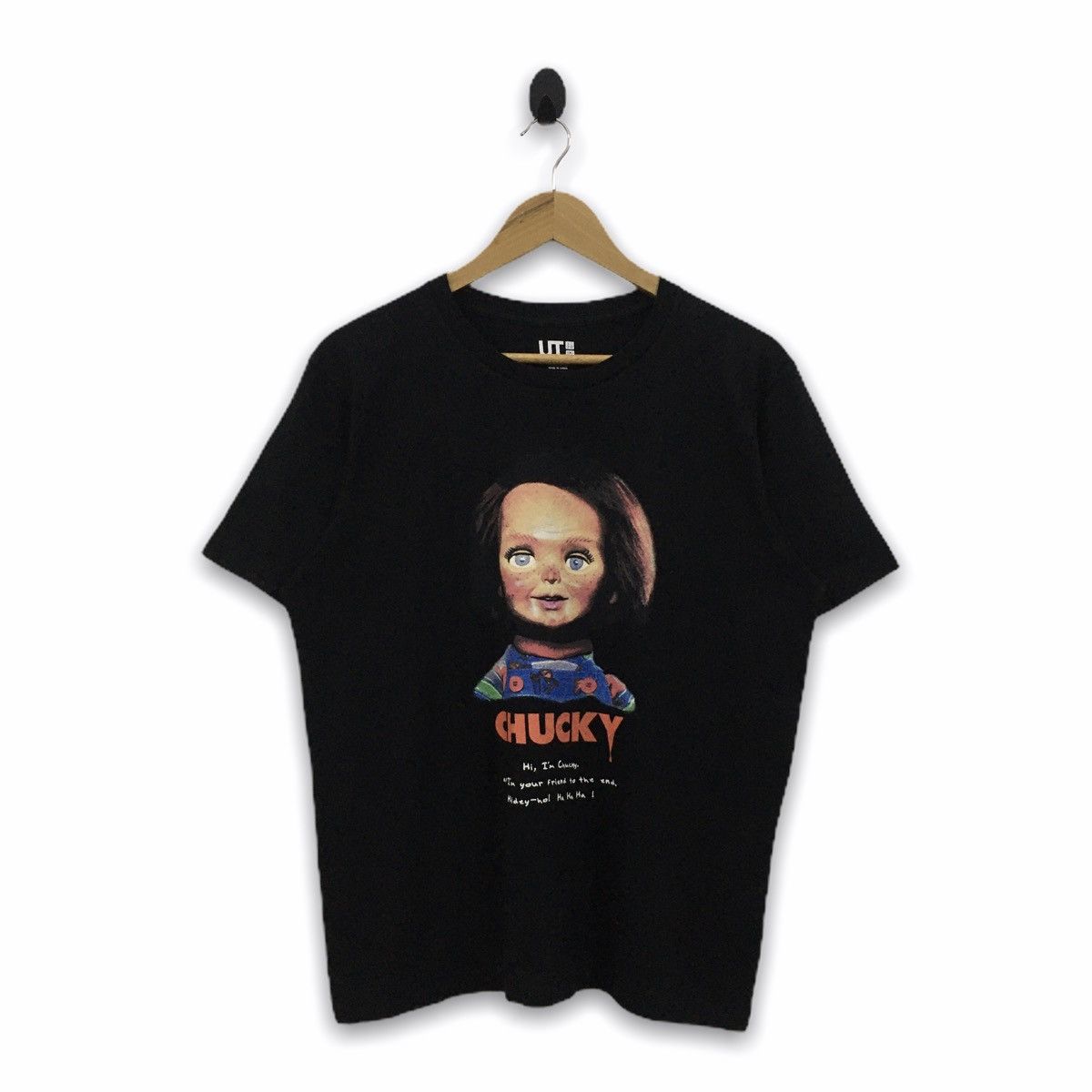 Expert Horror Pick!! Movie Horror Uniqlo x Chucky Big Printed TShirt Size US L / EU 52-54 / 3 - 1 Thumbnail