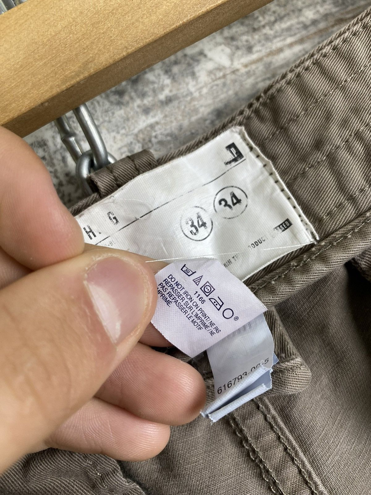Gap × Vintage Mens Vintage Gap Cargo Pants streetwear y2k army Rare hype Size US 34 / EU 50 - 18 Thumbnail