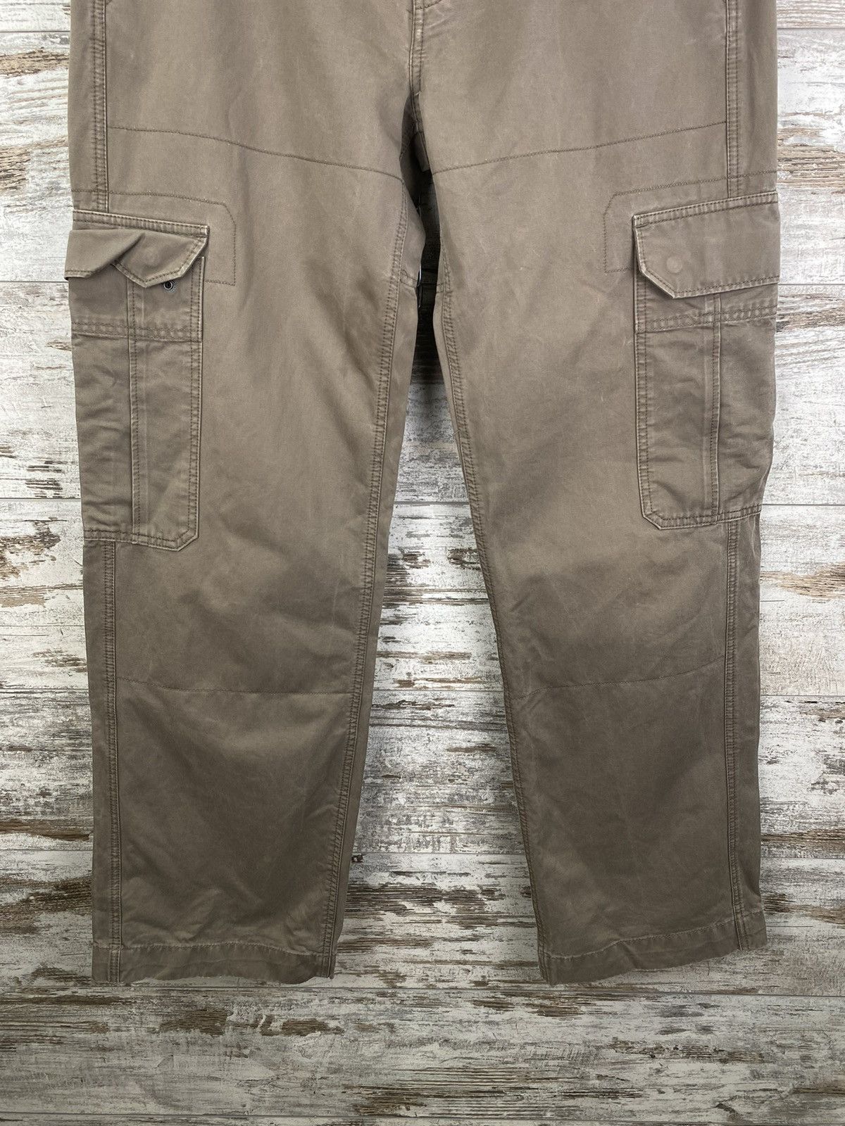 Gap × Vintage Mens Vintage Gap Cargo Pants streetwear y2k army Rare hype Size US 34 / EU 50 - 4 Thumbnail