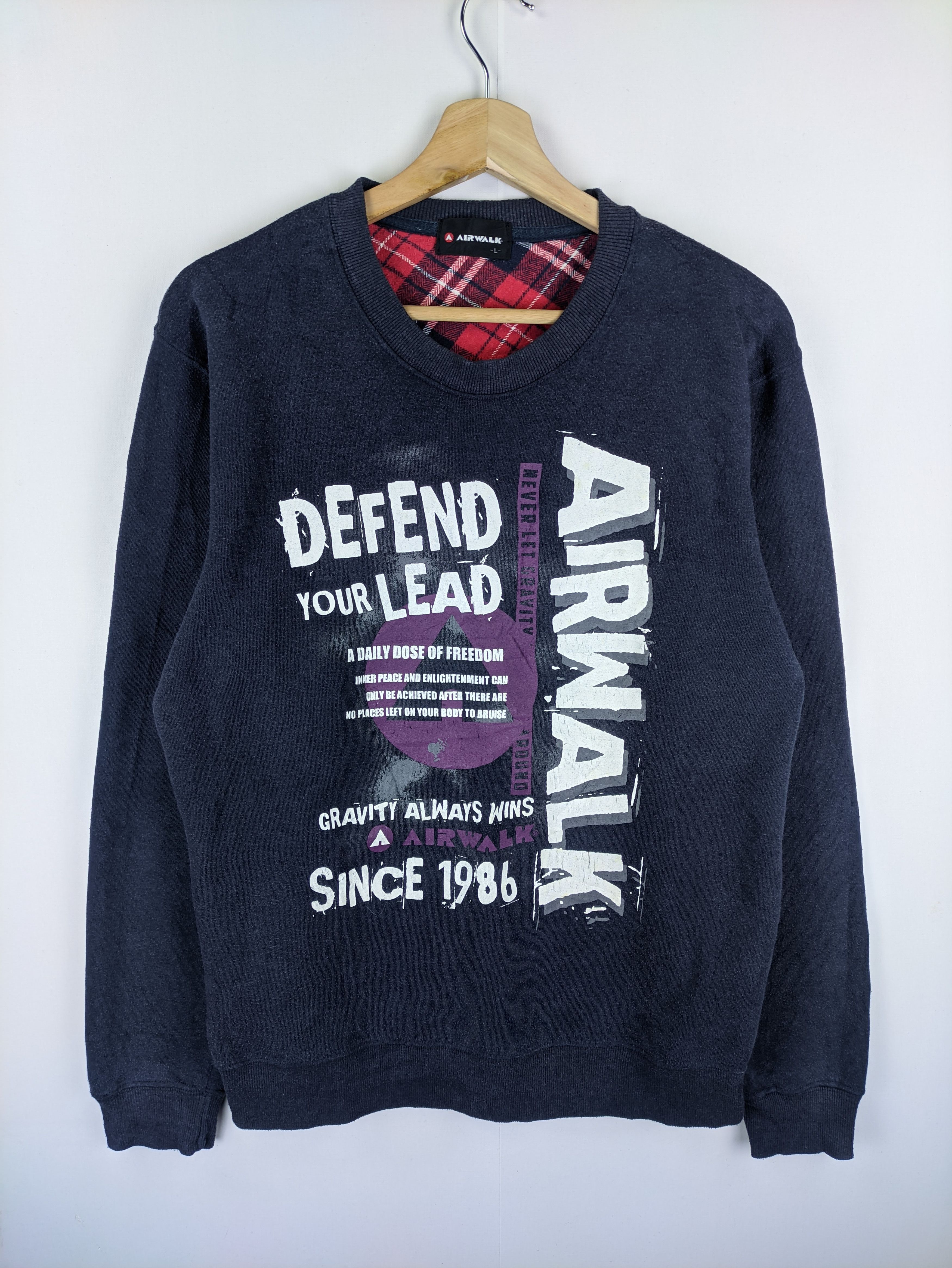 Airwalk Steals🔥Sweatshirt Pullover Airwalk Printed Size US M / EU 48-50 / 2 - 1 Thumbnail