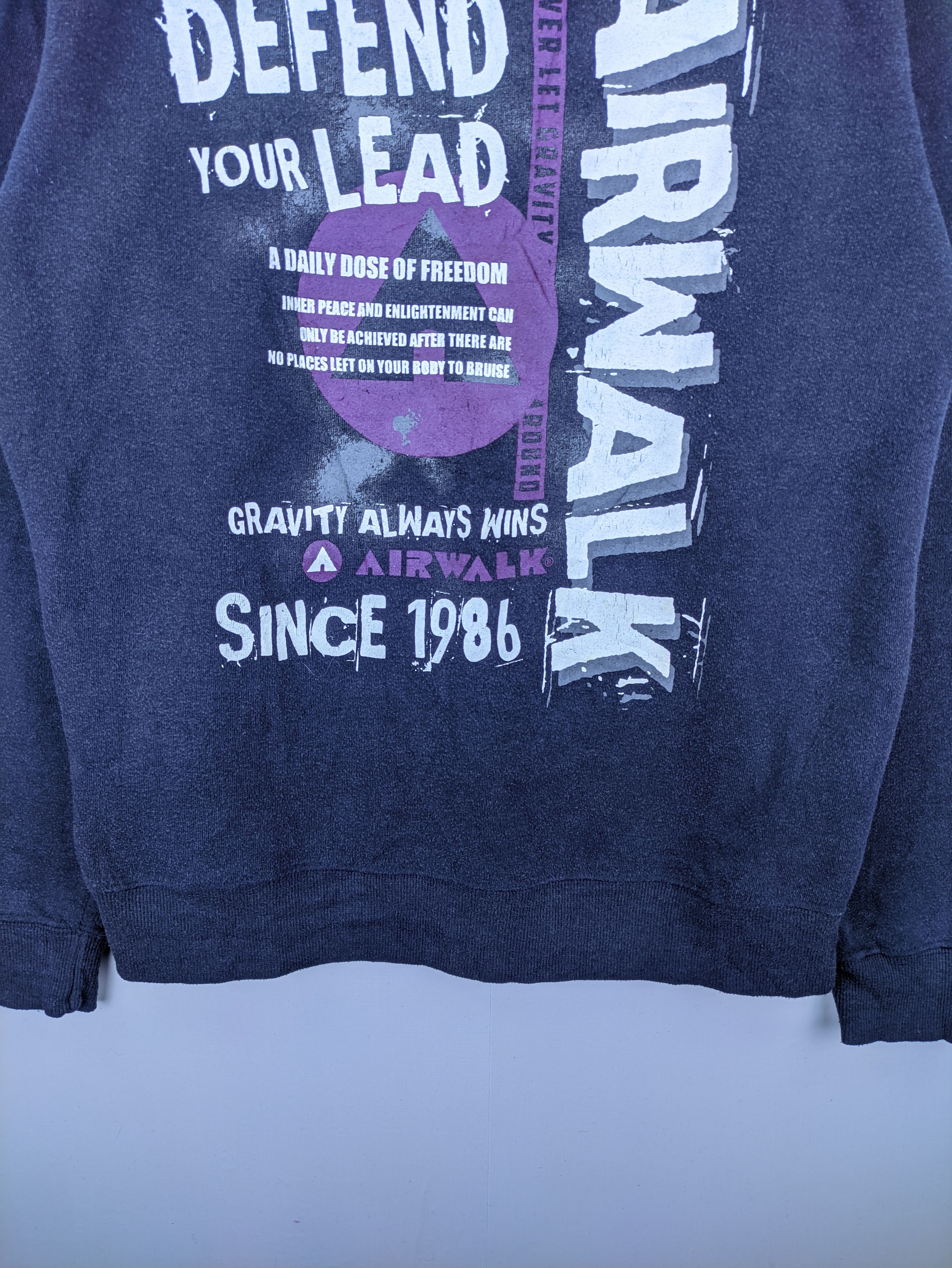 Airwalk Steals🔥Sweatshirt Pullover Airwalk Printed Size US M / EU 48-50 / 2 - 7 Thumbnail