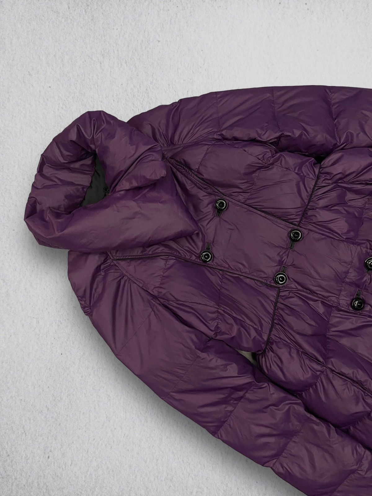 Juicy Couture Juicy Couture Violet Long Puffer Coat Jacket Size L / US 10 / IT 46 - 5 Thumbnail