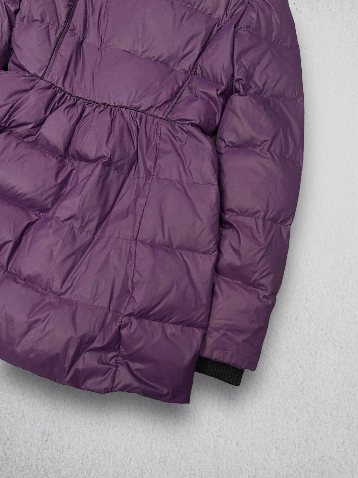 Juicy Couture Juicy Couture Violet Long Puffer Coat Jacket Size L / US 10 / IT 46 - 7 Thumbnail