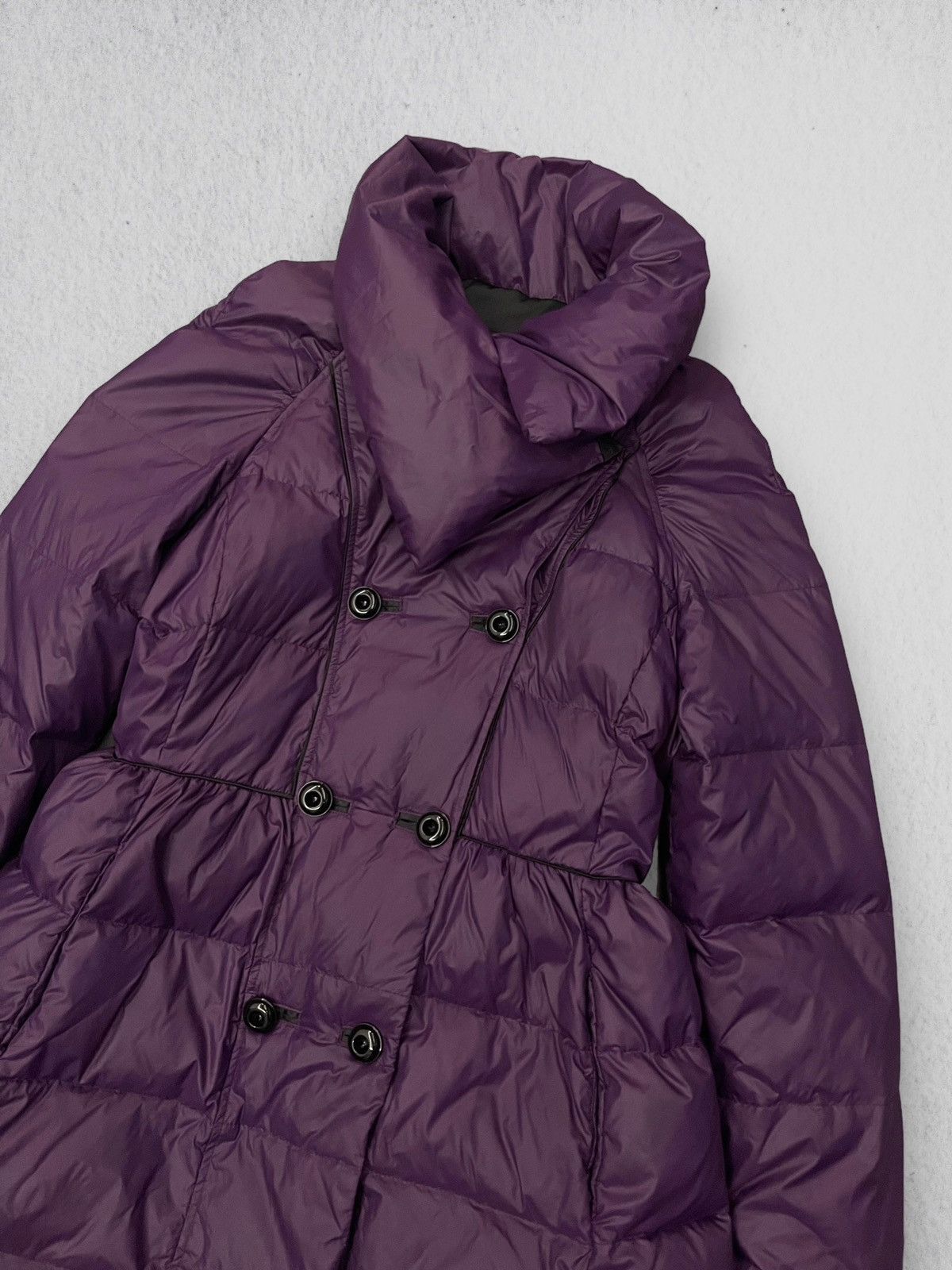 Juicy Couture Juicy Couture Violet Long Puffer Coat Jacket Size L / US 10 / IT 46 - 4 Thumbnail