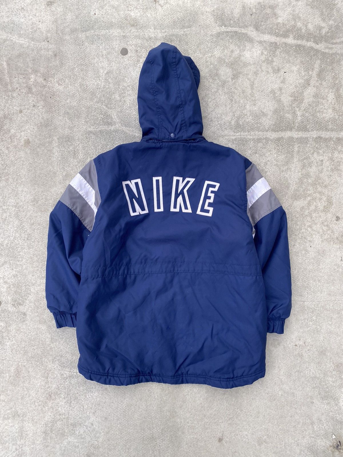 Nike Vintage 90s Nike Spell Out Light Jacket Size US S / EU 44-46 / 1 - 1 Thumbnail