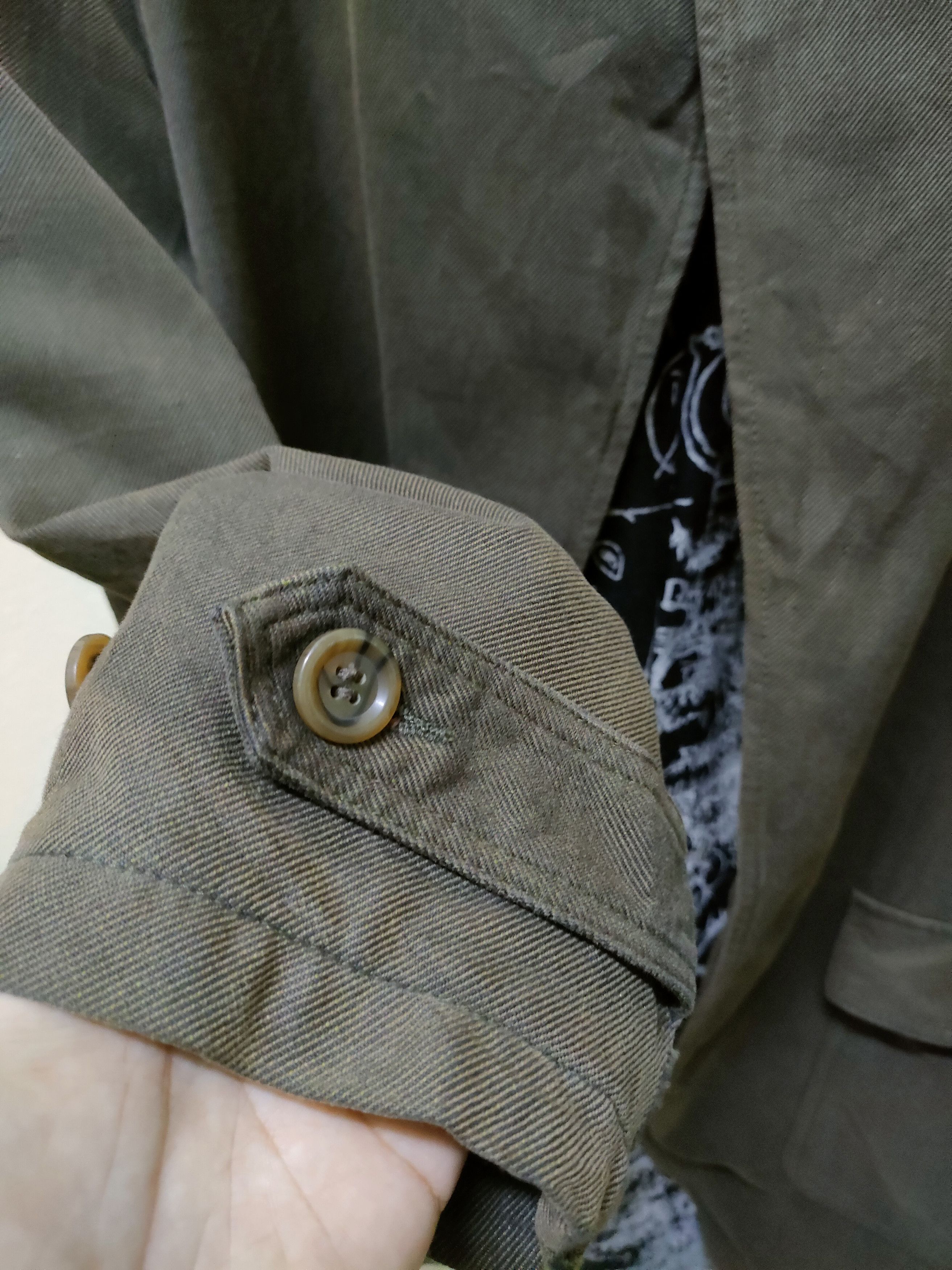 Japanese Brand Guell Mustard Distressed Jacket Size US L / EU 52-54 / 3 - 9 Thumbnail