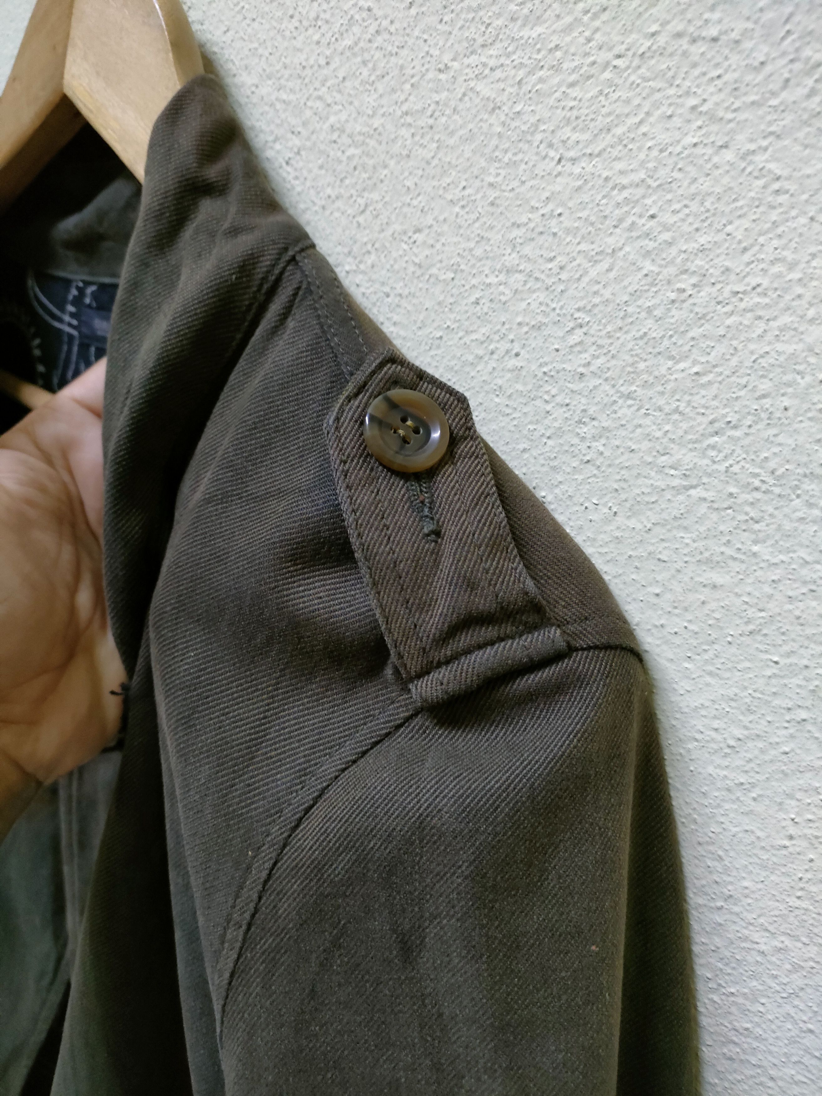 Japanese Brand Guell Mustard Distressed Jacket Size US L / EU 52-54 / 3 - 4 Thumbnail