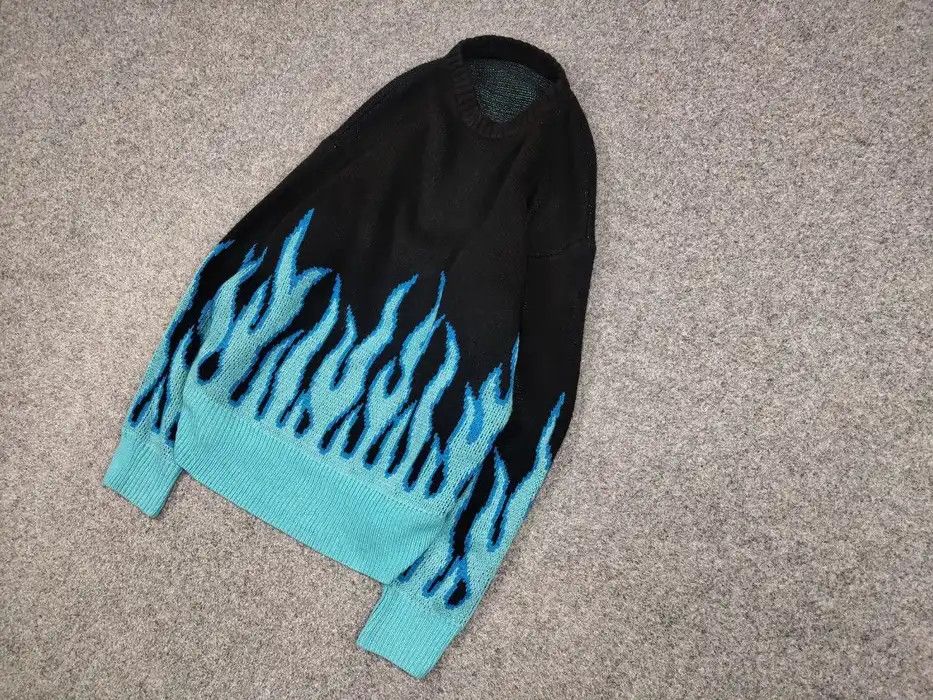 Weekday blue cheap flame sweater