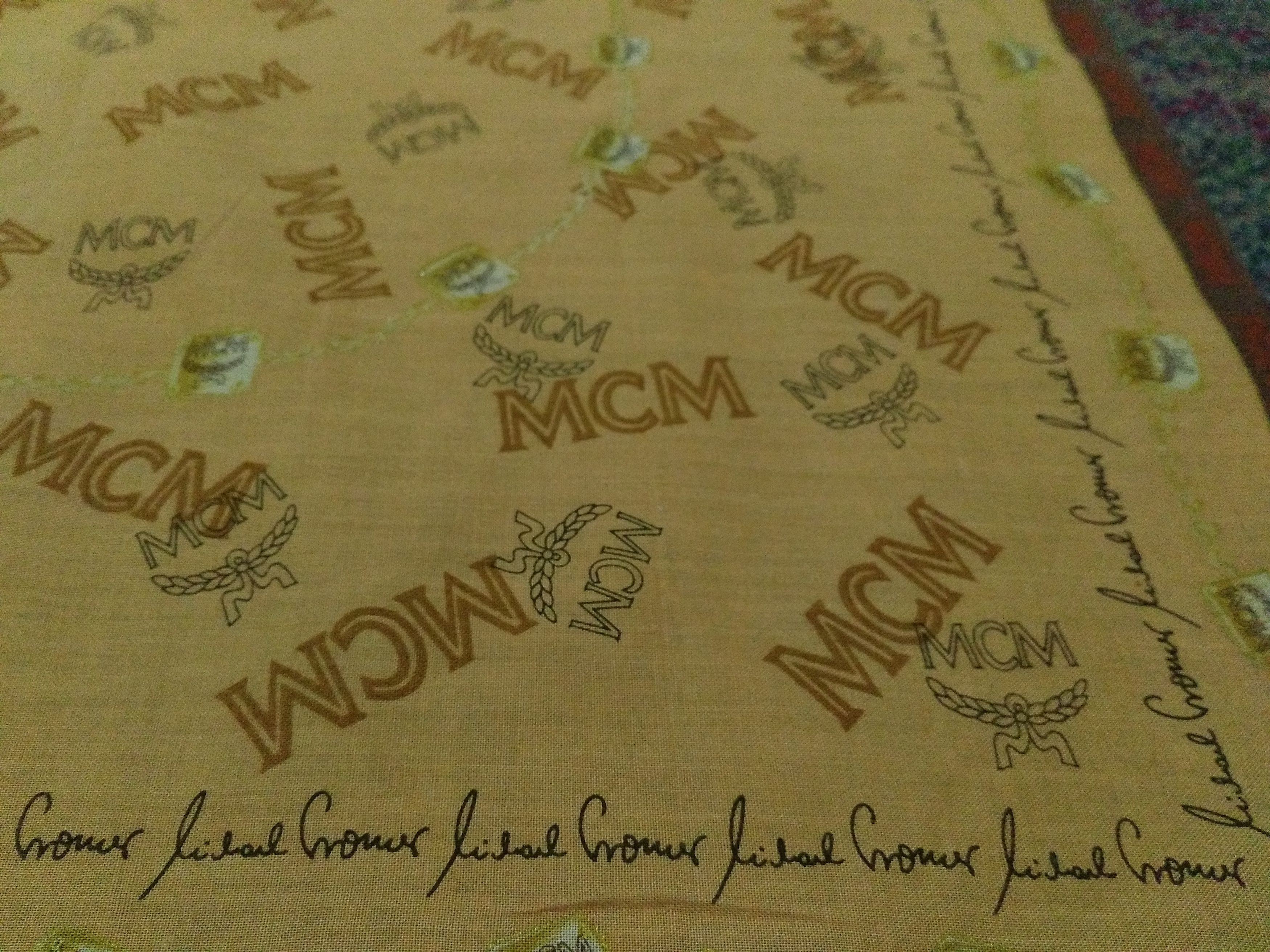 MCM MCM Handkerchief Pocketsquare Scarves Size ONE SIZE - 3 Thumbnail