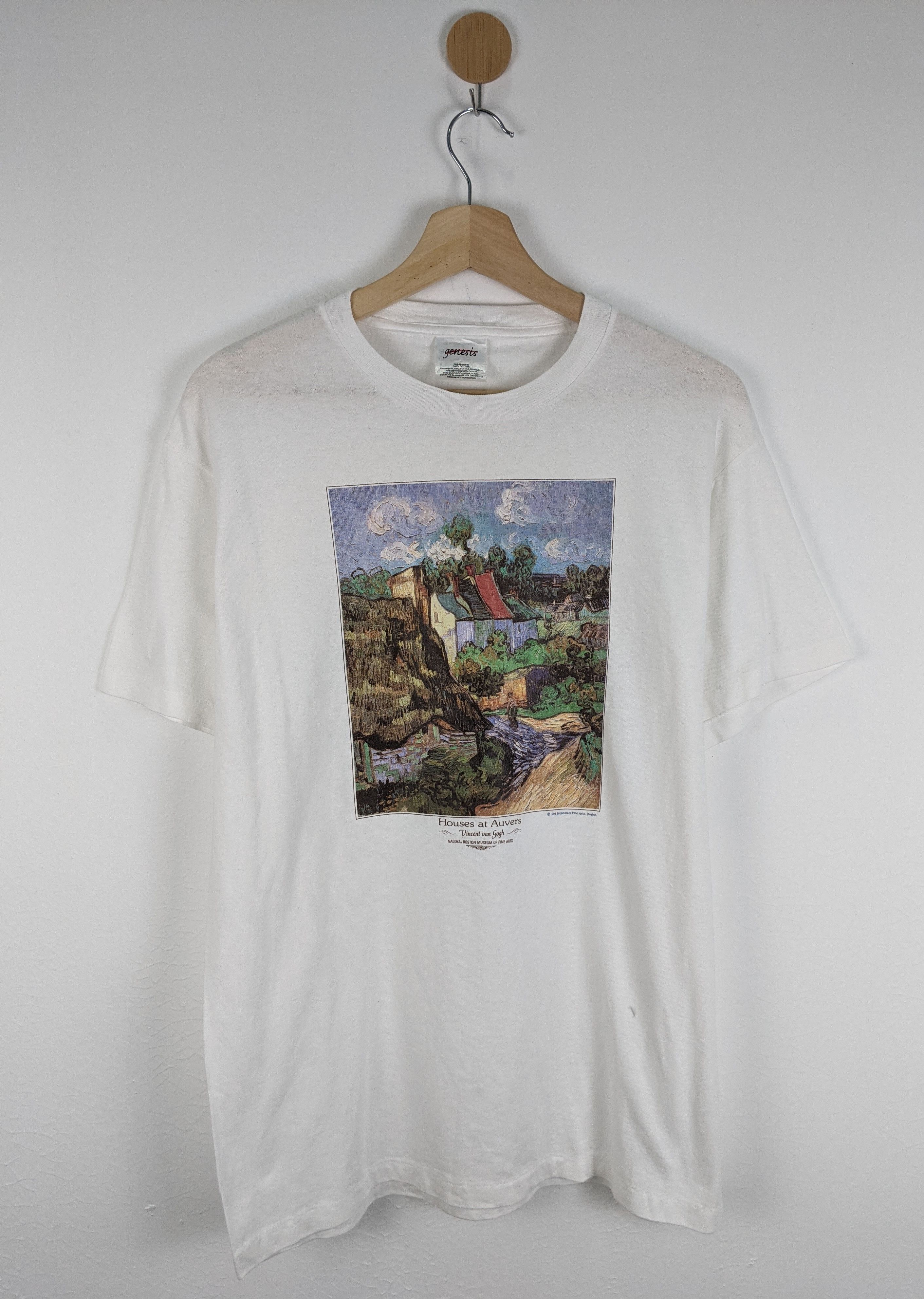 Vintage Vintage Van Gogh painting shirt 90s Size US M / EU 48-50 / 2 - 1 Thumbnail