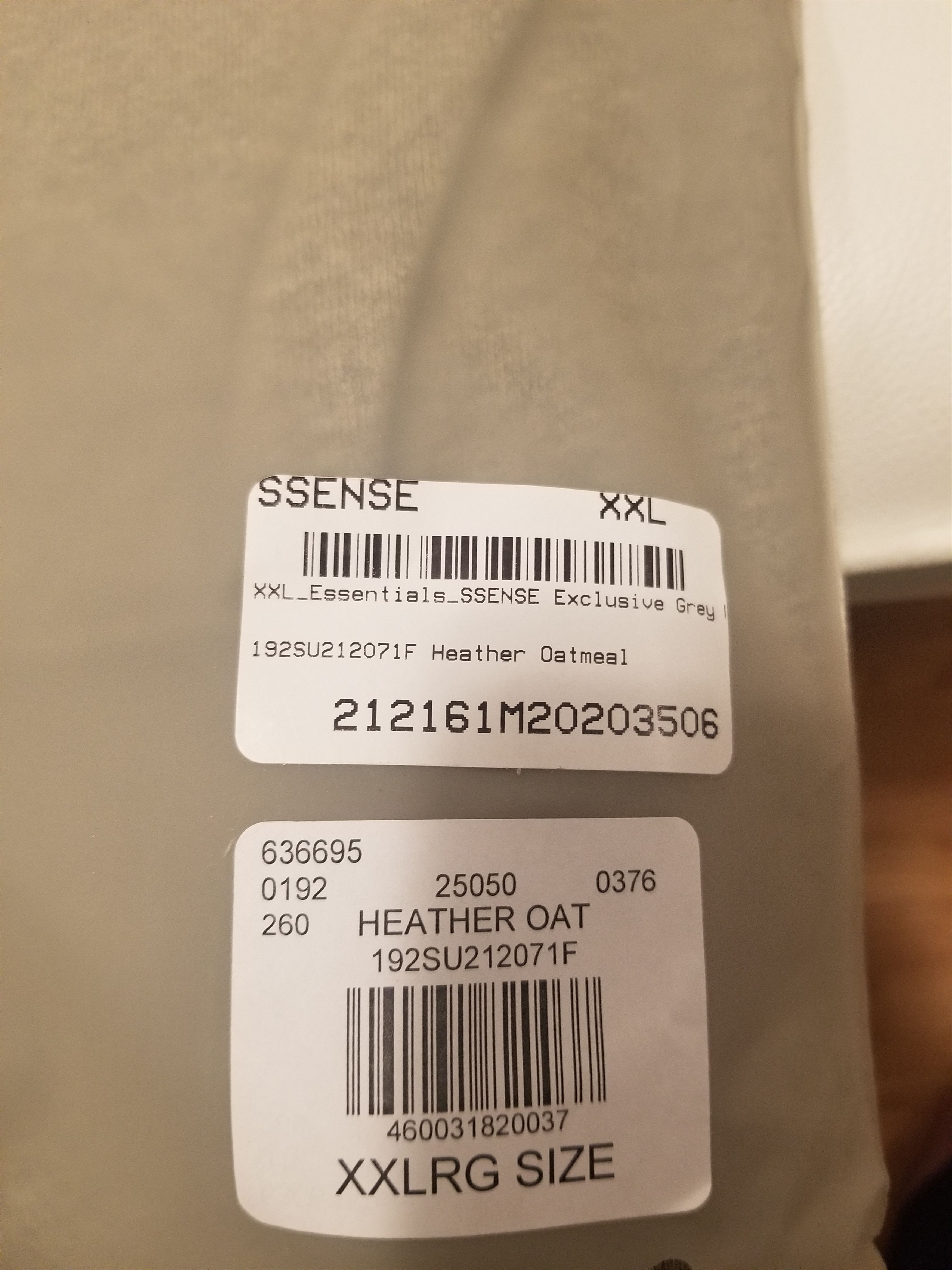 Fear of God Fear of god essentials FW21 grey pullover hoodie Size US XXL / EU 58 / 5 - 8 Thumbnail