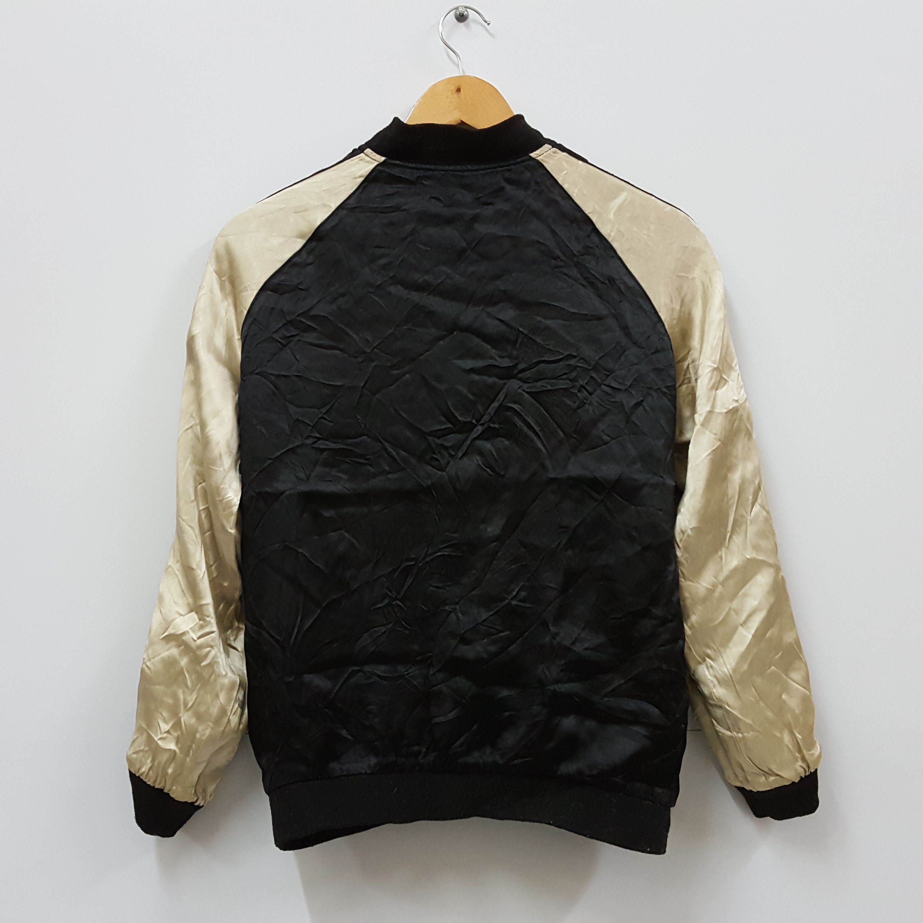Japanese Brand × Vintage Vintage sukajan reversible koi fish design rayon jacket Size US M / EU 48-50 / 2 - 4 Thumbnail
