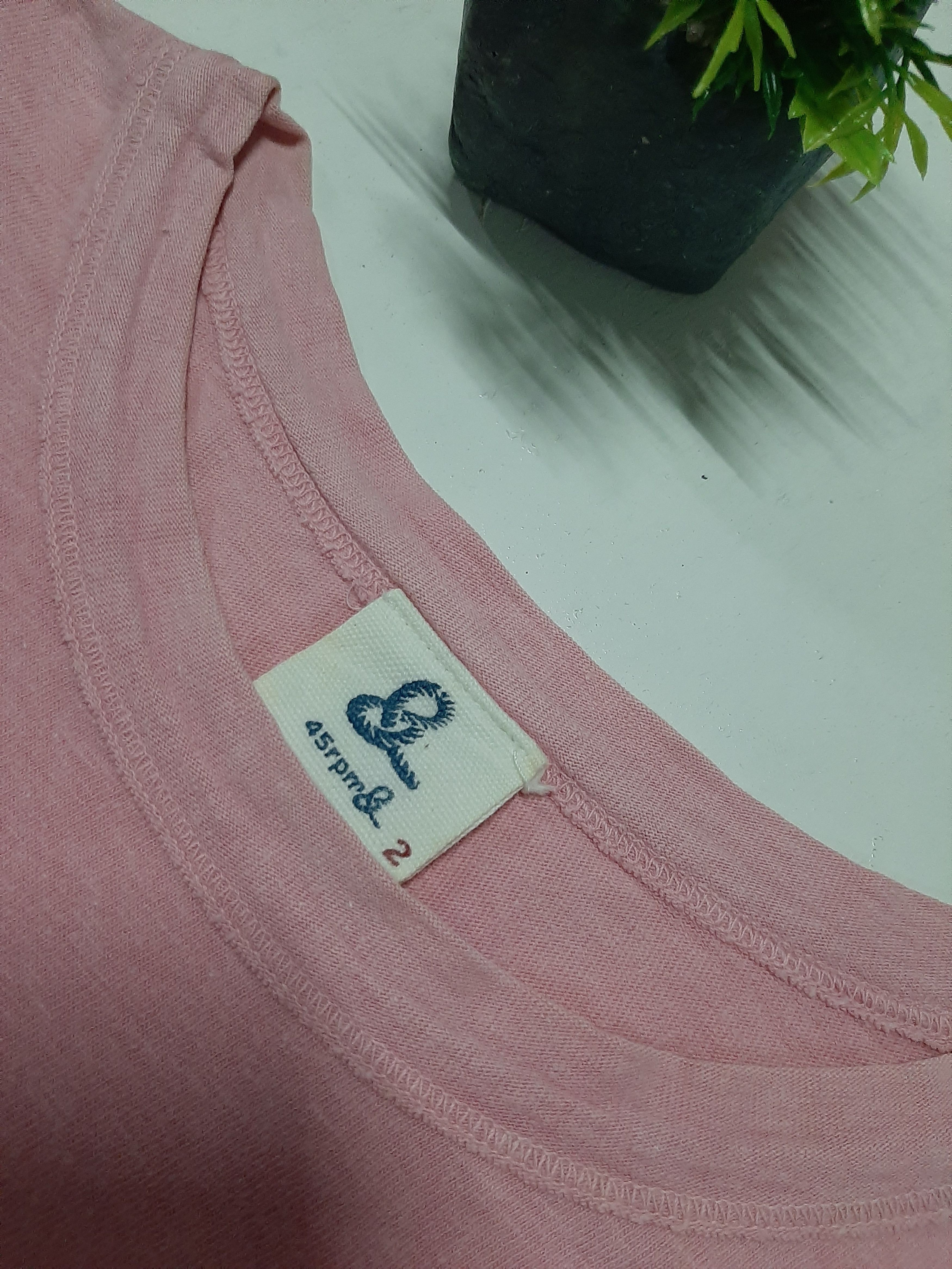 45rpm × Vintage VTG SINGLE STICH 45 rpm TSHIRT Size US S / EU 44-46 / 1 - 3 Thumbnail