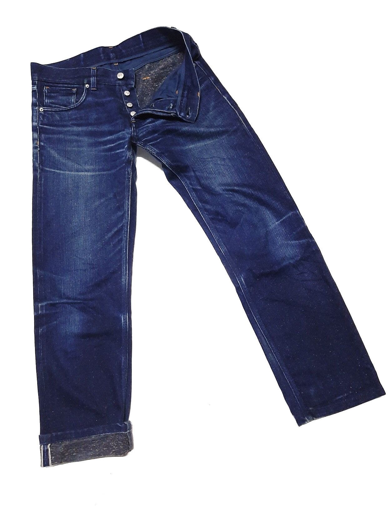 Jil Sander JIL SANDER SELVEDGE INDIGO DENIM MADE IN ITALY 🇮🇹 Size US 32 / EU 48 - 1 Thumbnail