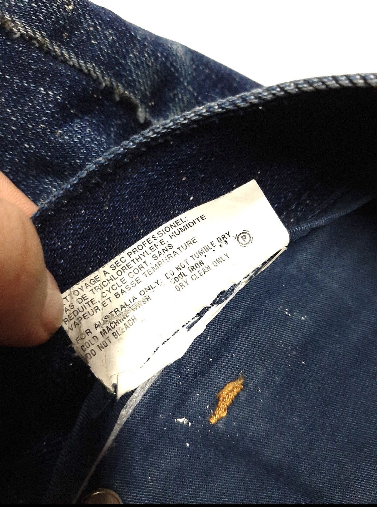 Jil Sander JIL SANDER SELVEDGE INDIGO DENIM MADE IN ITALY 🇮🇹 Size US 32 / EU 48 - 4 Thumbnail