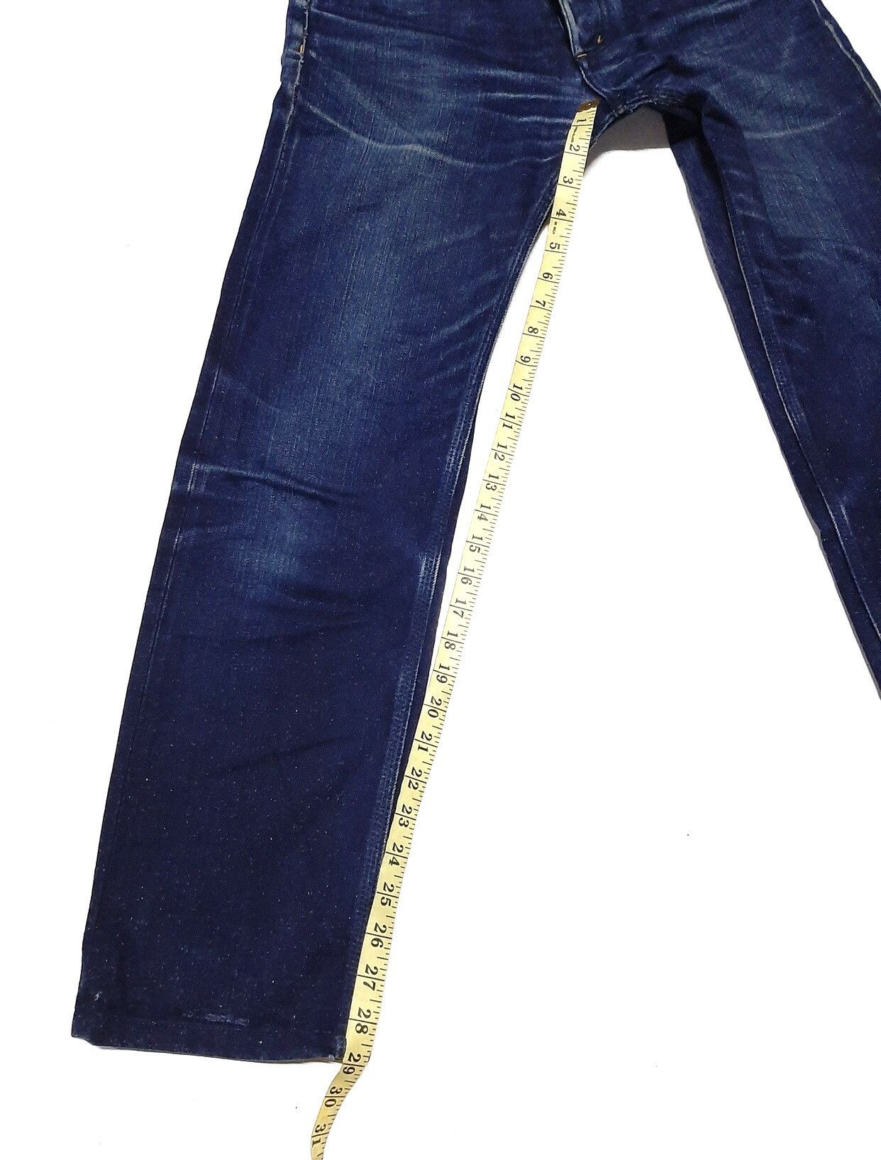Jil Sander JIL SANDER SELVEDGE INDIGO DENIM MADE IN ITALY 🇮🇹 Size US 32 / EU 48 - 13 Thumbnail