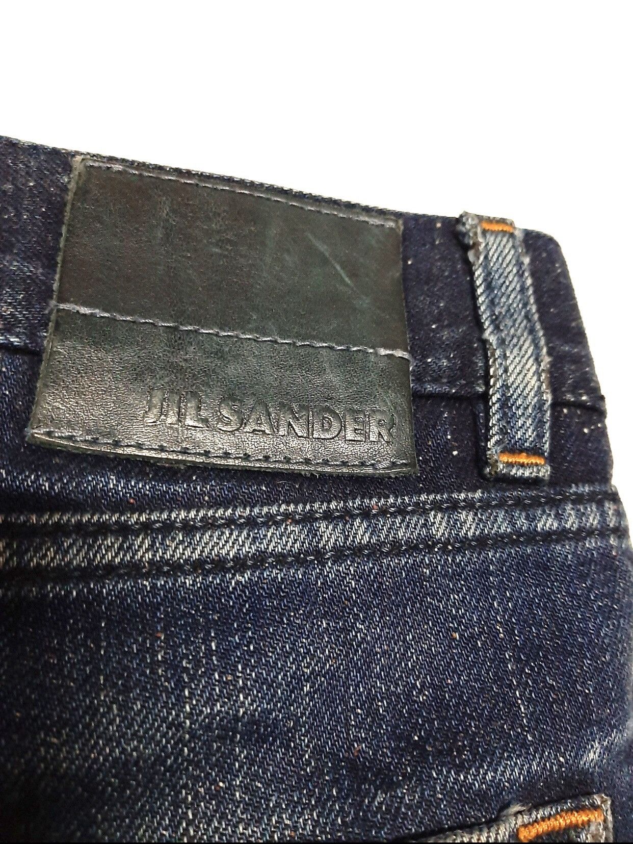Jil Sander JIL SANDER SELVEDGE INDIGO DENIM MADE IN ITALY 🇮🇹 Size US 32 / EU 48 - 8 Thumbnail