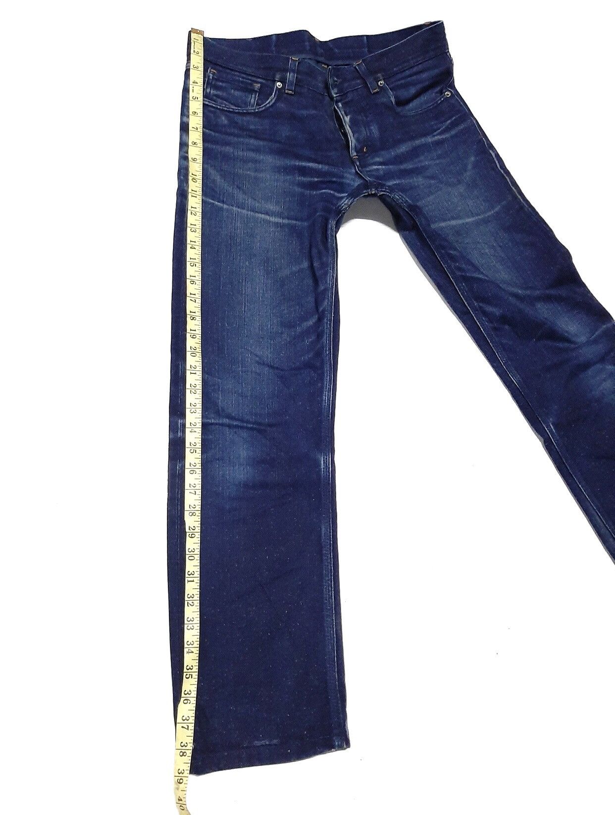 Jil Sander JIL SANDER SELVEDGE INDIGO DENIM MADE IN ITALY 🇮🇹 Size US 32 / EU 48 - 12 Thumbnail