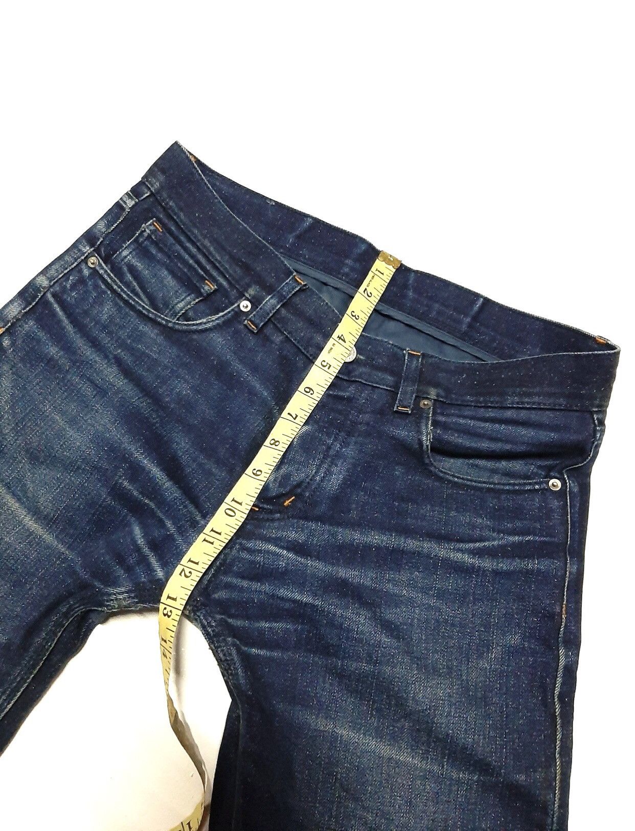 Jil Sander JIL SANDER SELVEDGE INDIGO DENIM MADE IN ITALY 🇮🇹 Size US 32 / EU 48 - 11 Thumbnail