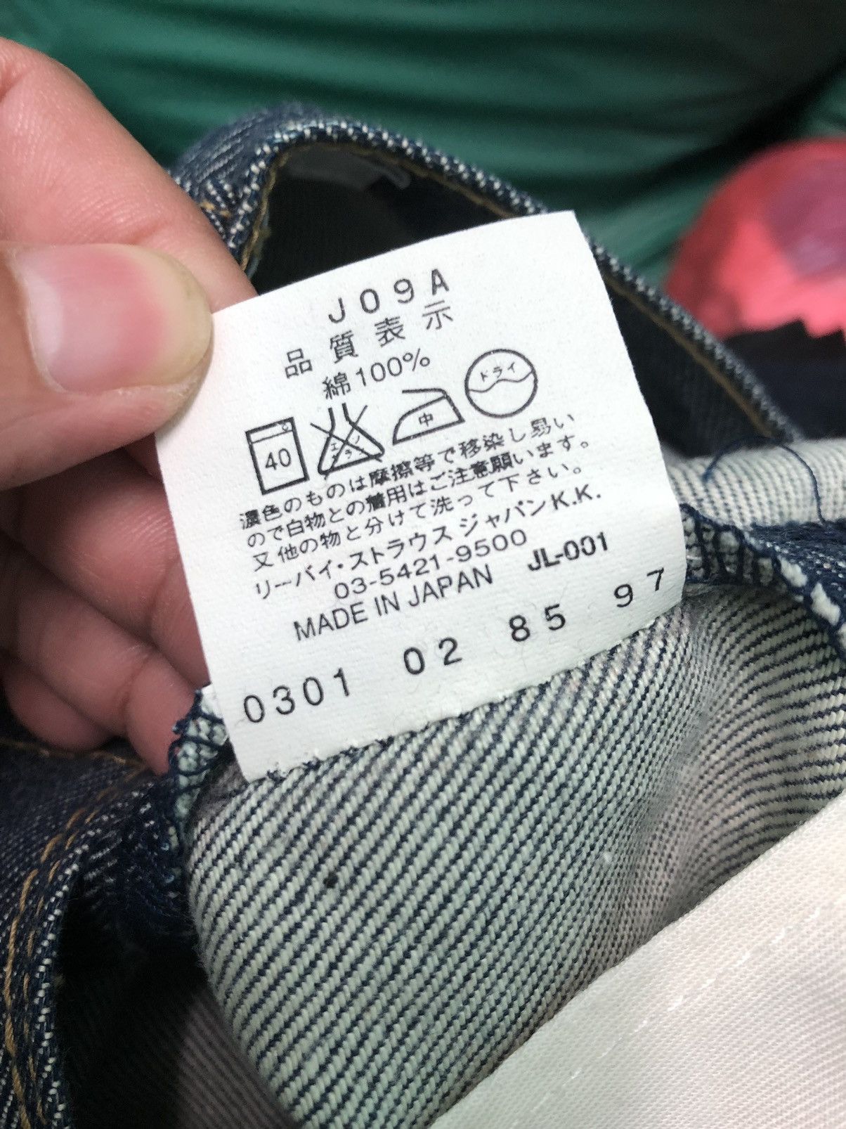Levi's × Vintage VINTAGE LEVIS ENGINEERED JEAN TIGHT SINGLE BACK POCKET DENIM Size US 29 - 10 Thumbnail