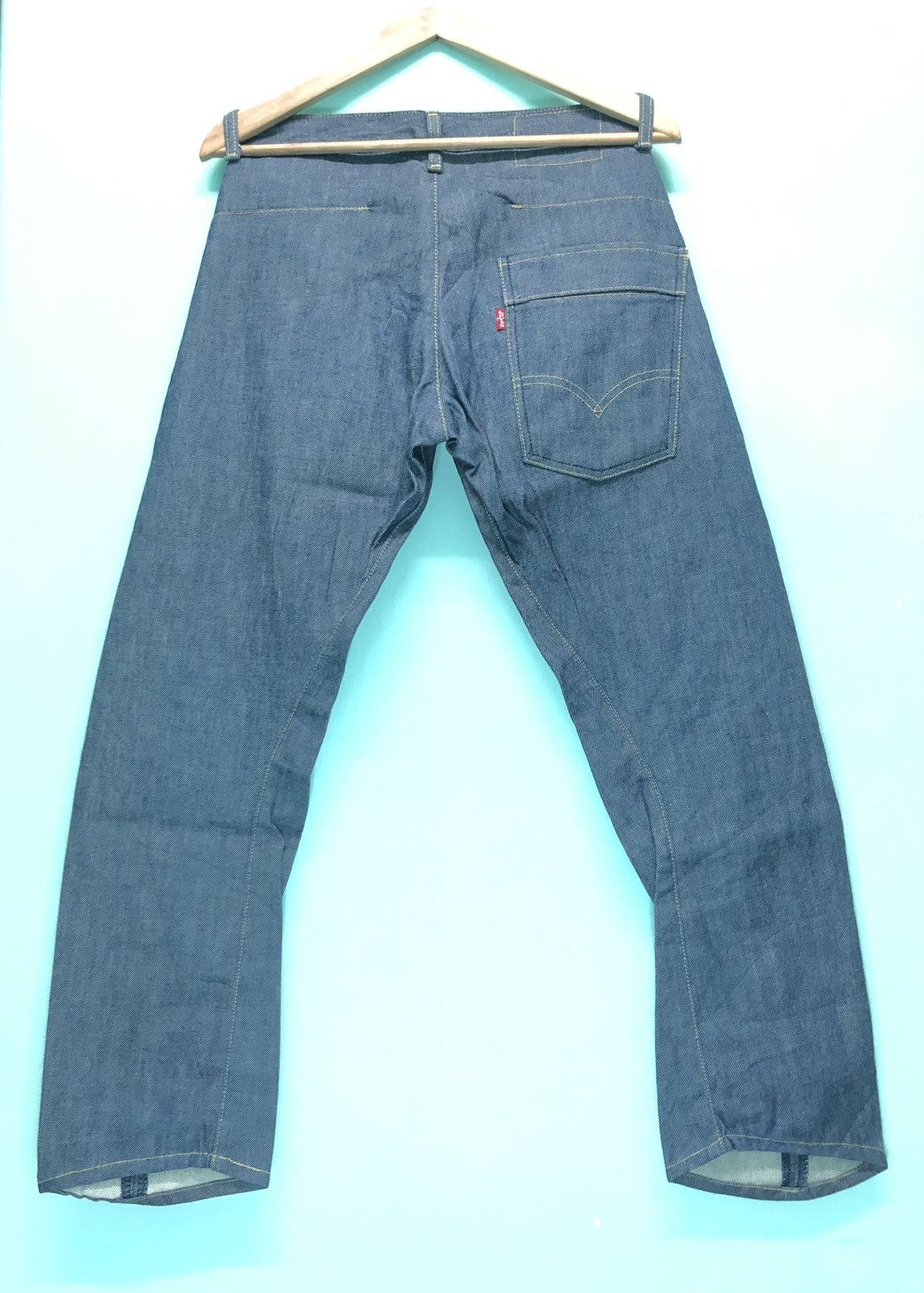 Levi's × Vintage VINTAGE LEVIS ENGINEERED JEAN TIGHT SINGLE BACK POCKET DENIM Size US 29 - 1 Thumbnail