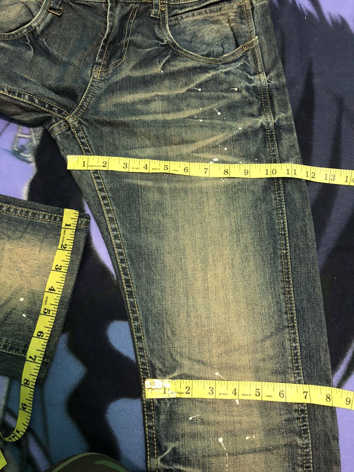 Japanese Brand × Vintage VINTAGE SEMANTIC DESIGN JAPANESE BRAND ANKLE CUT DENIM JEANS Size US 32 / EU 48 - 11 Thumbnail