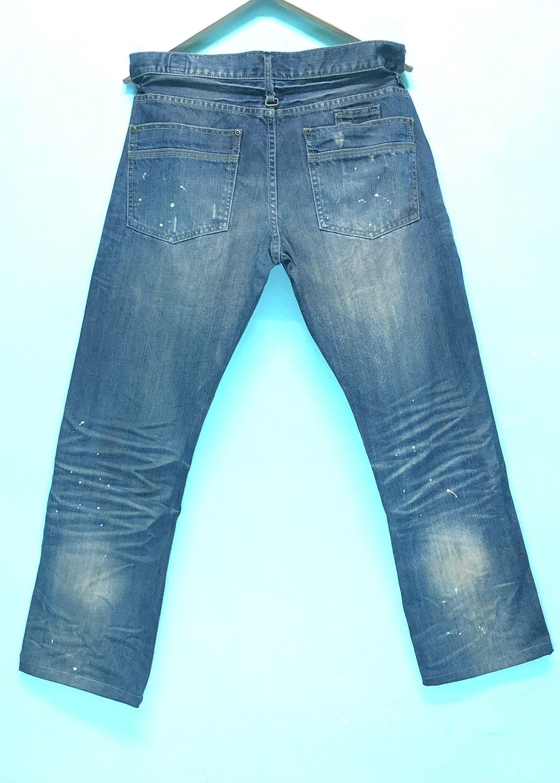 Japanese Brand × Vintage VINTAGE SEMANTIC DESIGN JAPANESE BRAND ANKLE CUT DENIM JEANS Size US 32 / EU 48 - 4 Thumbnail