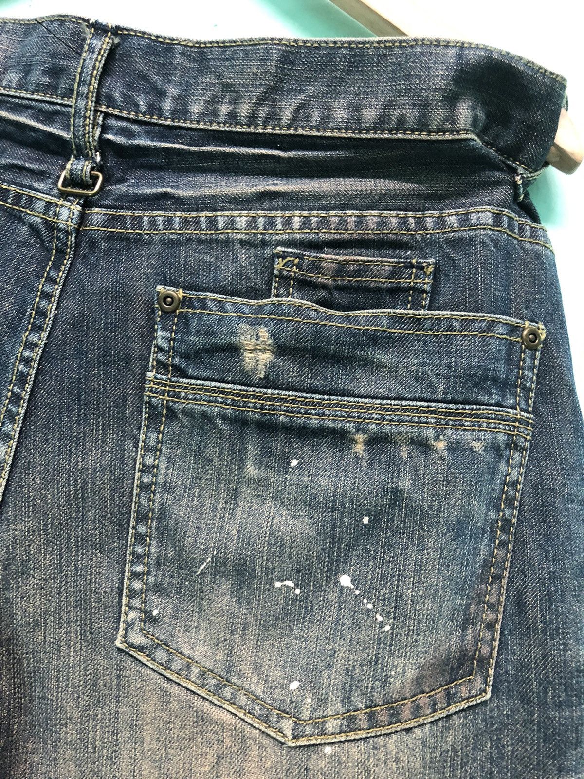 Japanese Brand × Vintage VINTAGE SEMANTIC DESIGN JAPANESE BRAND ANKLE CUT DENIM JEANS Size US 32 / EU 48 - 6 Thumbnail