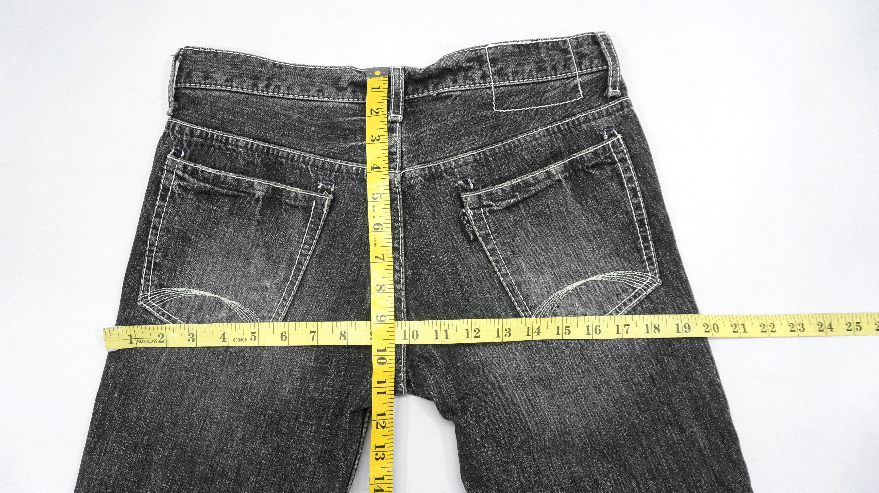 Other Vintage ONBOARD Japan Distressed Lowrise Jeans Size US 30 / EU 46 - 21 Thumbnail