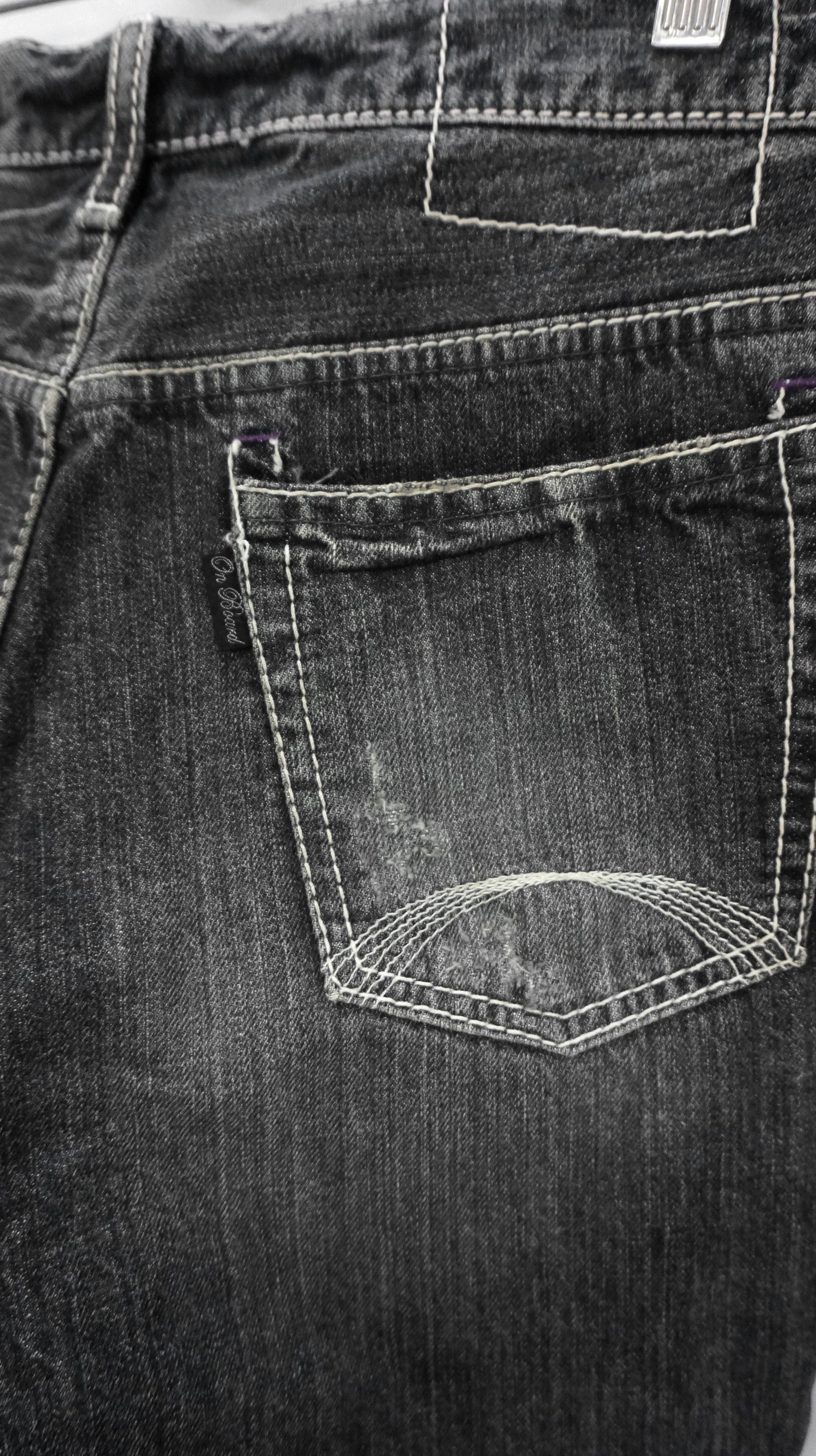 Other Vintage ONBOARD Japan Distressed Lowrise Jeans Size US 30 / EU 46 - 12 Thumbnail