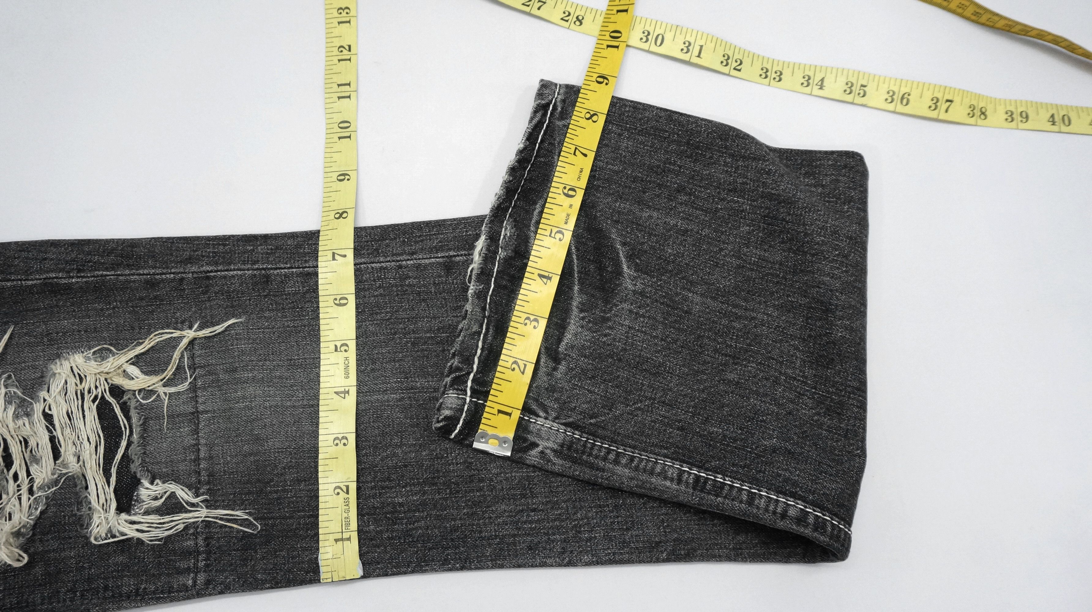 Other Vintage ONBOARD Japan Distressed Lowrise Jeans Size US 30 / EU 46 - 20 Thumbnail