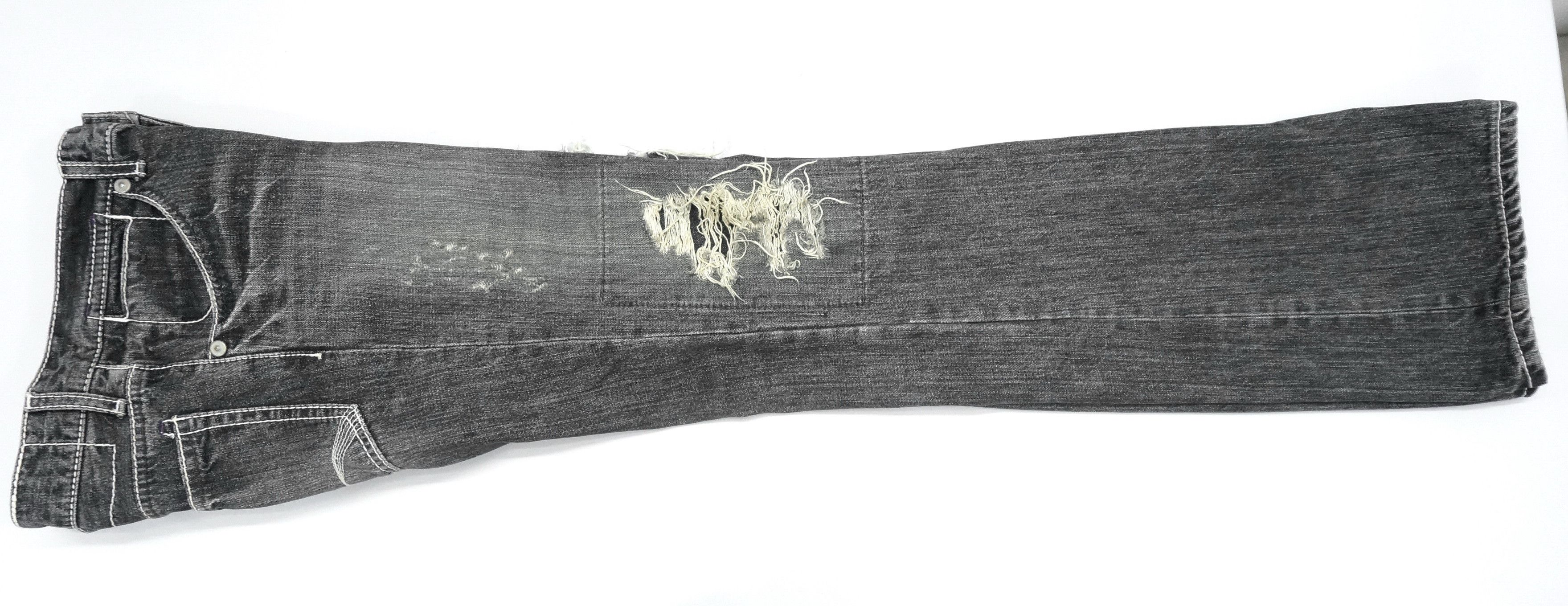 Other Vintage ONBOARD Japan Distressed Lowrise Jeans Size US 30 / EU 46 - 13 Thumbnail