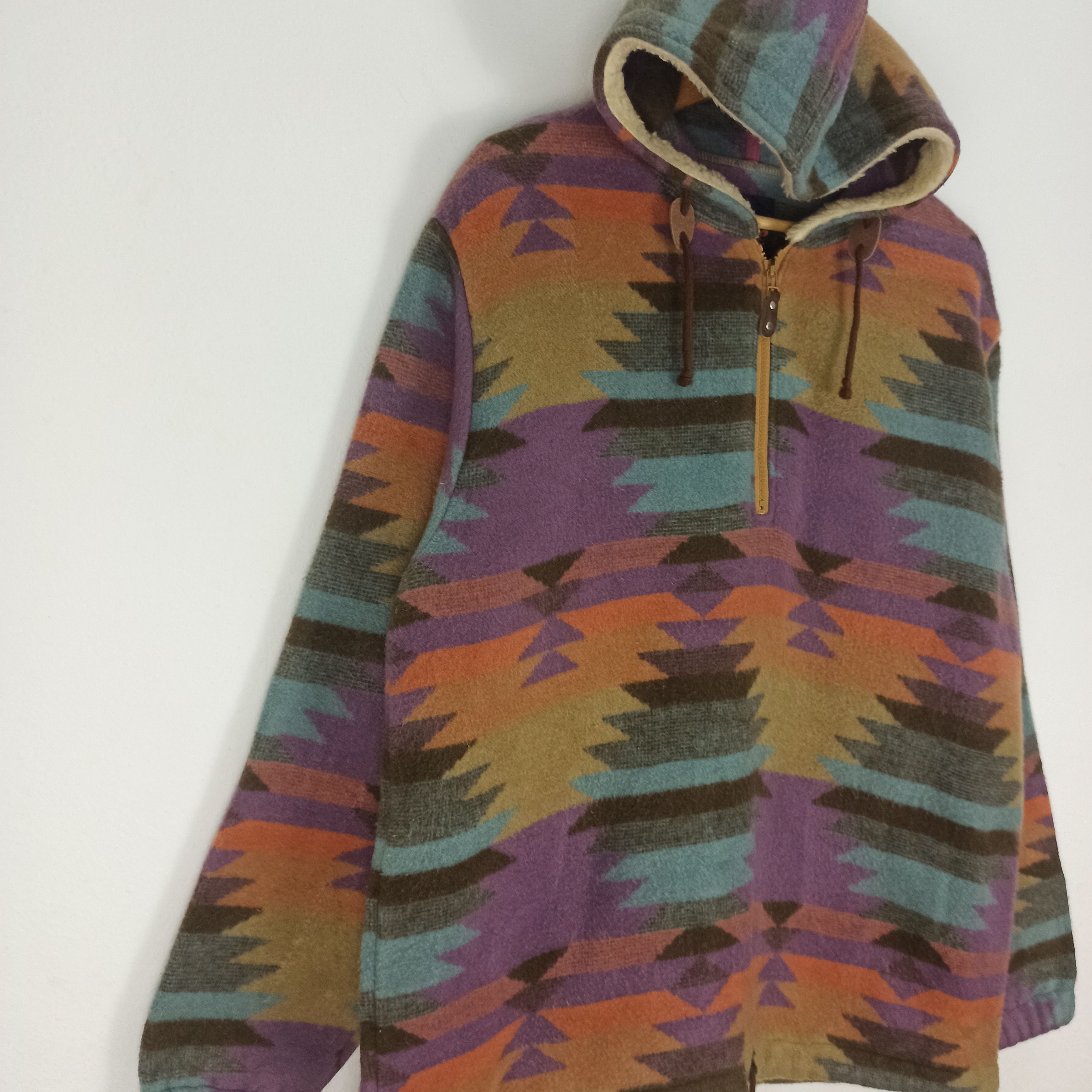 Native 🔥STEALS🔥Henke Swizerland Navajo Pullover Hoodie Sweatshirt Size US L / EU 52-54 / 3 - 2 Thumbnail