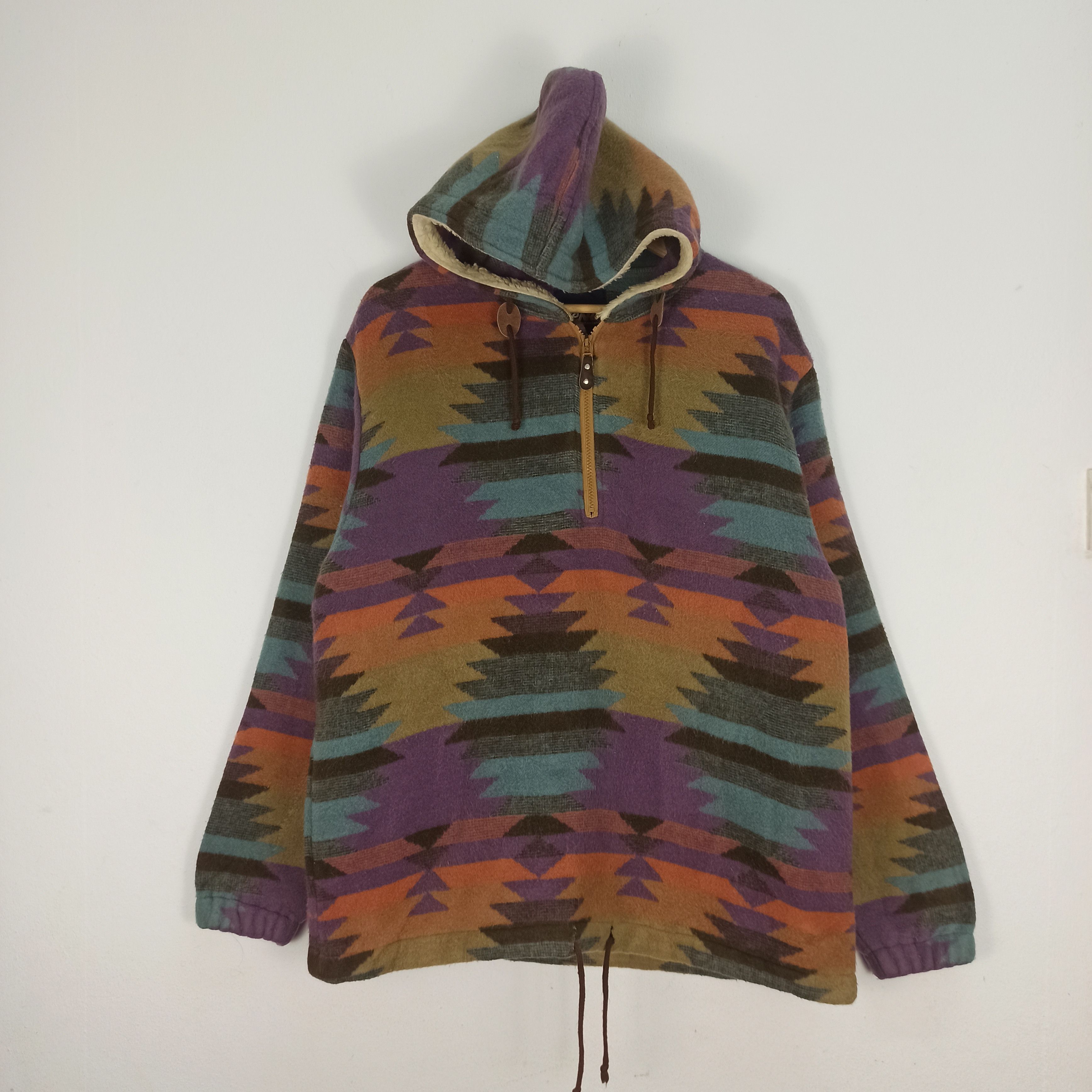 Native 🔥STEALS🔥Henke Swizerland Navajo Pullover Hoodie Sweatshirt Size US L / EU 52-54 / 3 - 1 Thumbnail