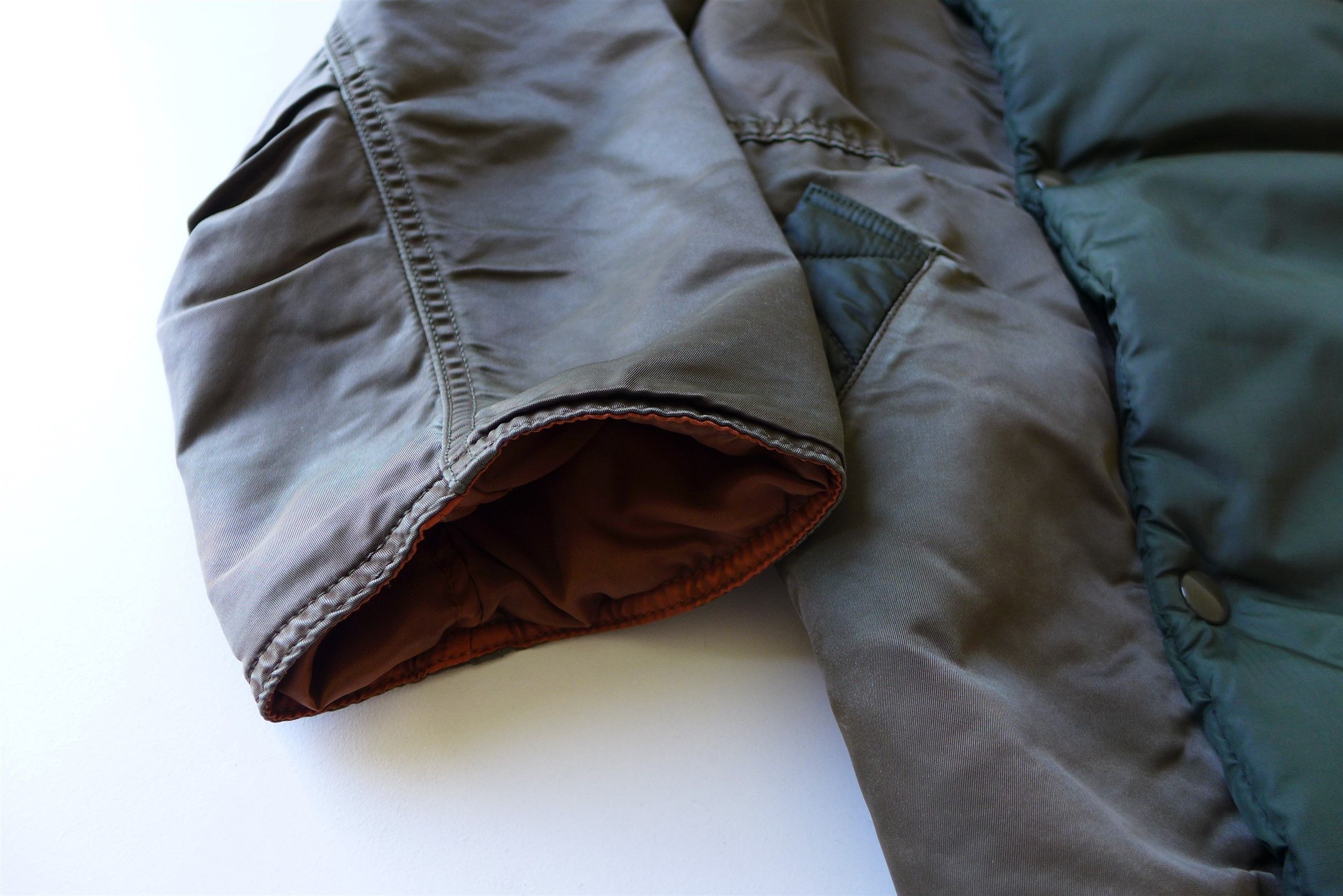 Kapital Kapital SHA-KA MA-1 Nylon Army Jacket - Khaki Size US M / EU 48-50 / 2 - 8 Thumbnail