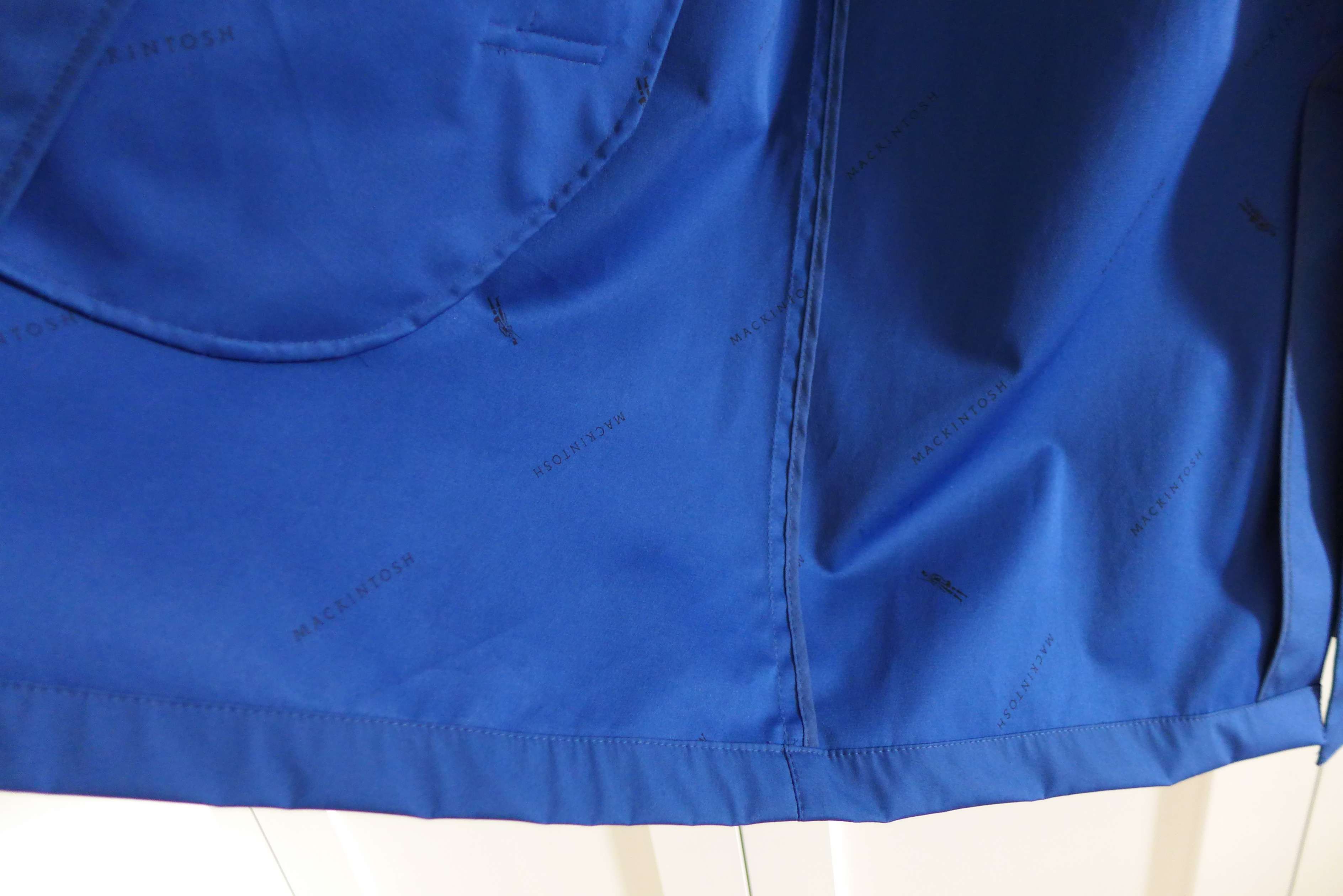 Mackintosh Mackintosh GM-010B Hooded Raincoat - Indigo Blue Size US L / EU 52-54 / 3 - 18 Thumbnail