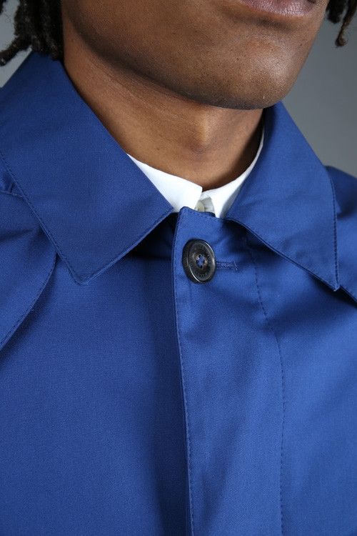 Mackintosh Mackintosh GM-010B Hooded Raincoat - Indigo Blue Size US L / EU 52-54 / 3 - 11 Thumbnail