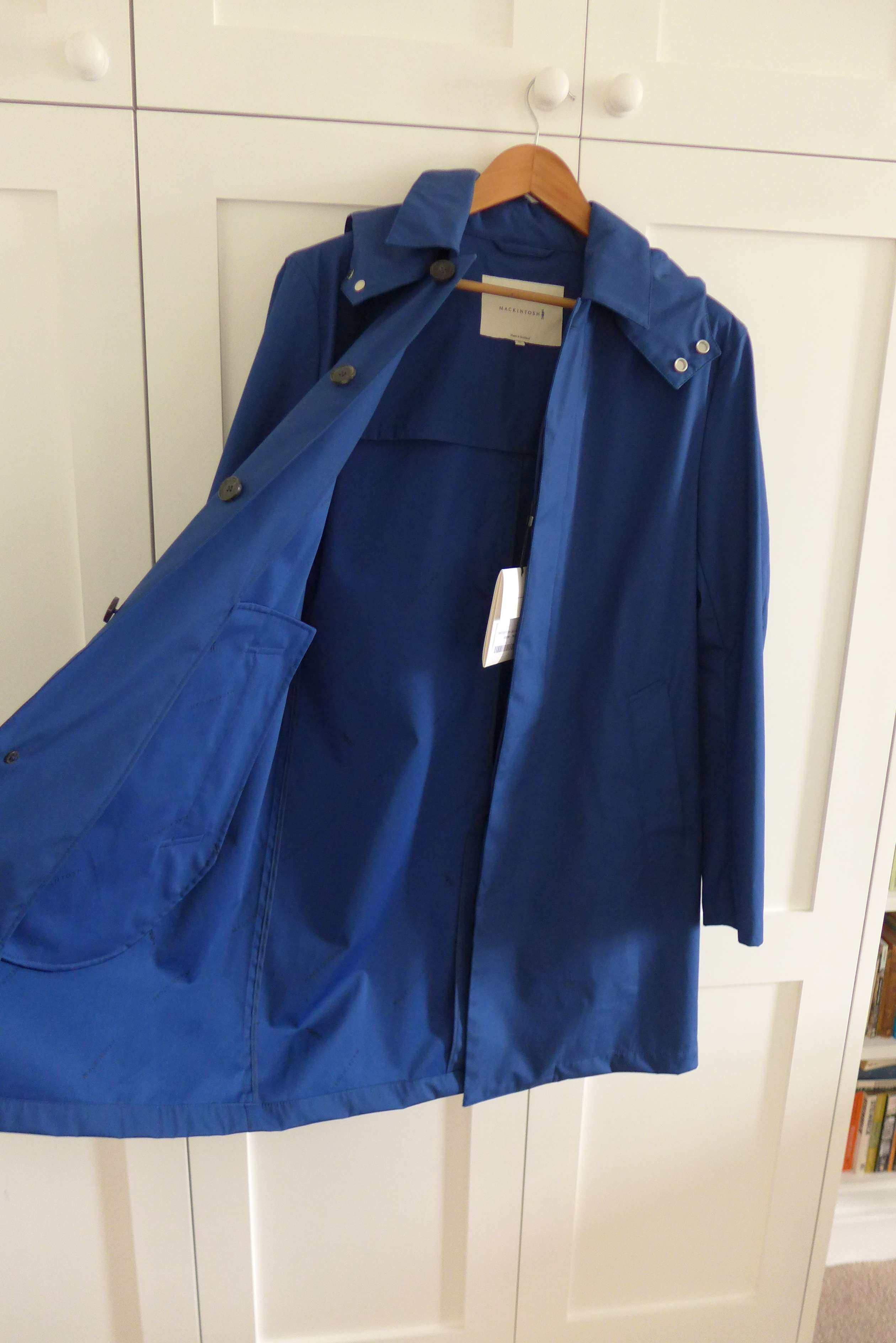 Mackintosh Mackintosh GM-010B Hooded Raincoat - Indigo Blue Size US L / EU 52-54 / 3 - 17 Thumbnail