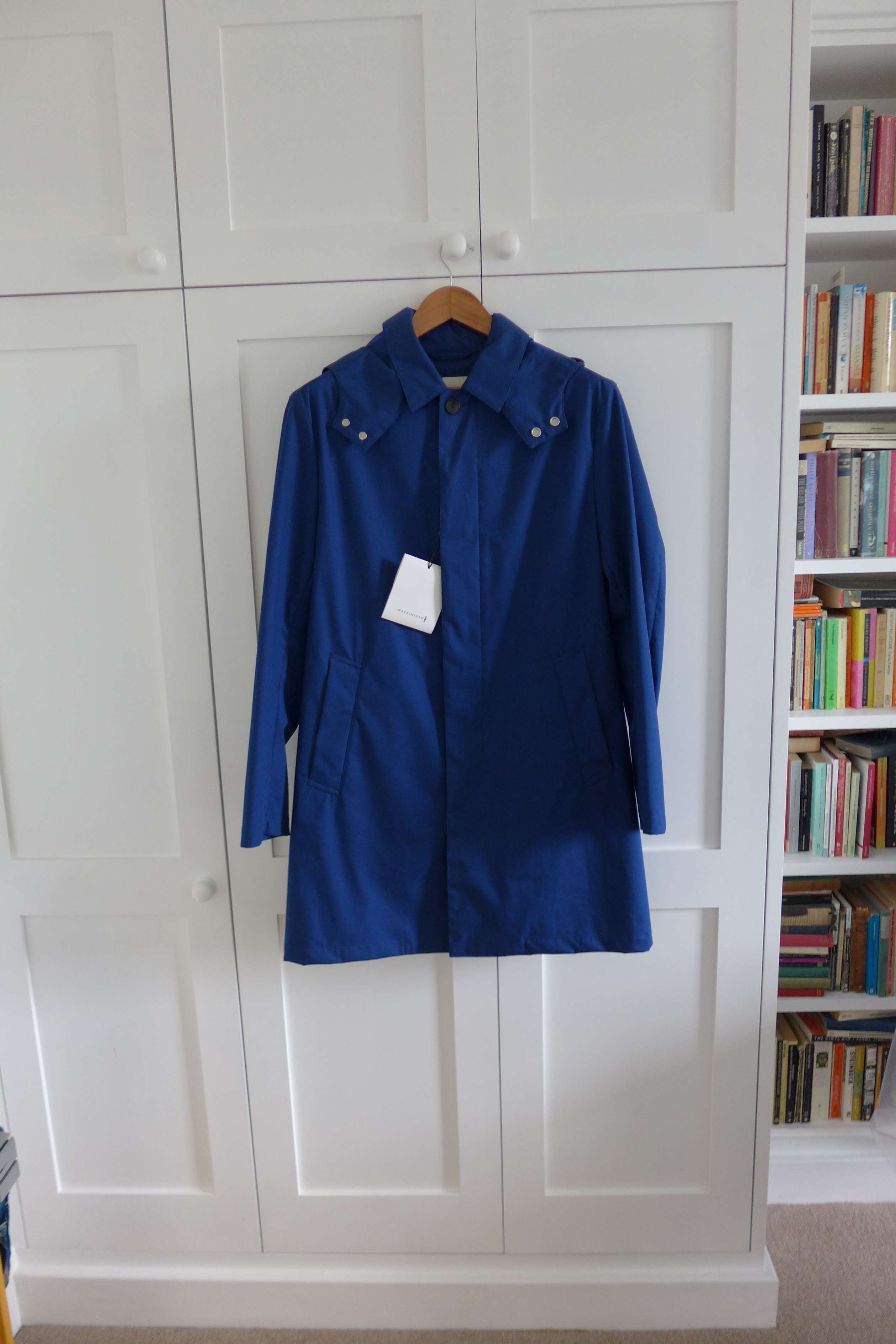 Mackintosh Mackintosh GM-010B Hooded Raincoat - Indigo Blue Size US L / EU 52-54 / 3 - 15 Thumbnail