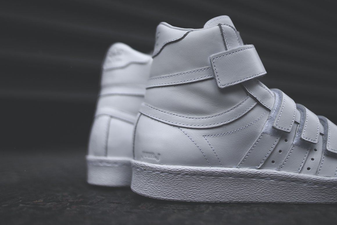 Adidas Adidas x Juun.J Pro Model 80s Hi Sneakers - White Size US 6.5 / EU 39-40 - 2 Thumbnail