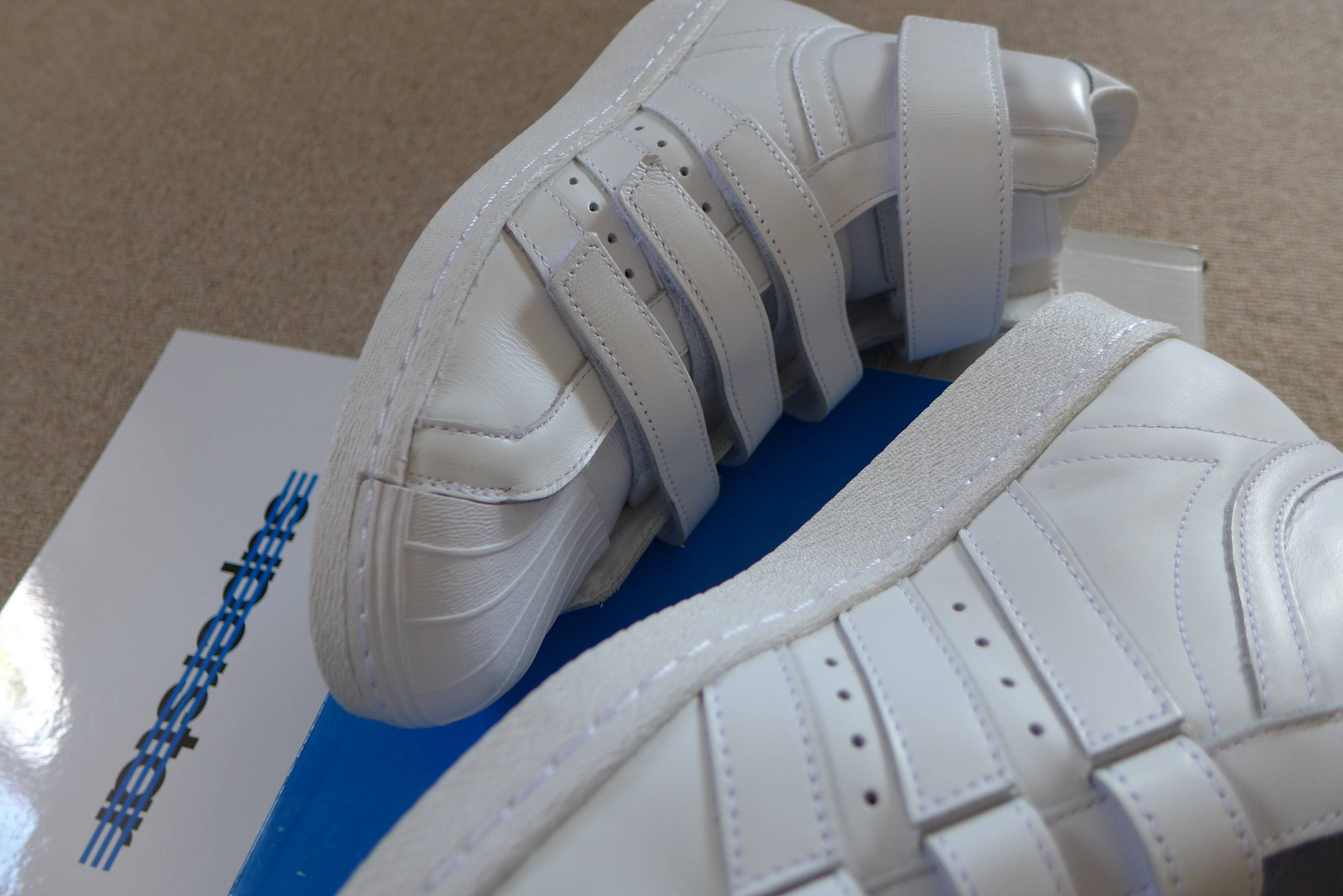 Adidas Adidas x Juun.J Pro Model 80s Hi Sneakers - White Size US 6.5 / EU 39-40 - 7 Thumbnail
